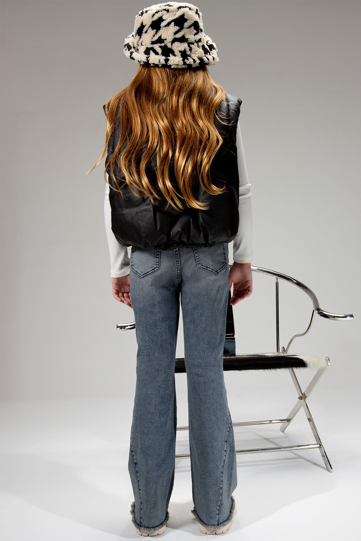 Girls Super Flare Jeans