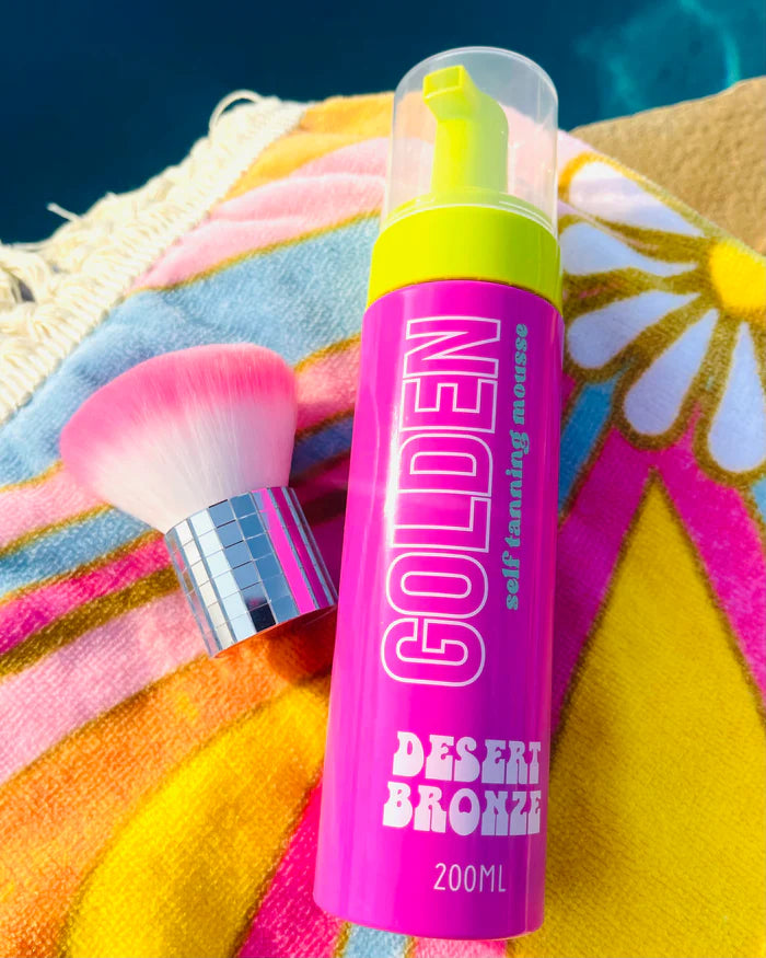Desert Bronze Tanning Mousse with face and hand applicator