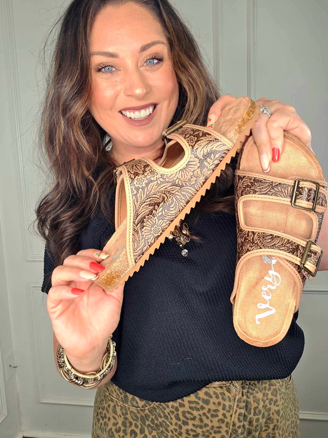 Sandals Lainey Tooled Sandal by Very G