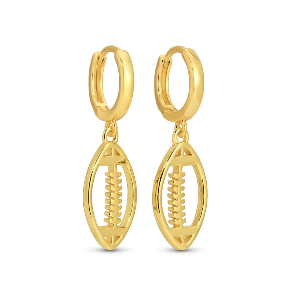 Gold Football Jewelry