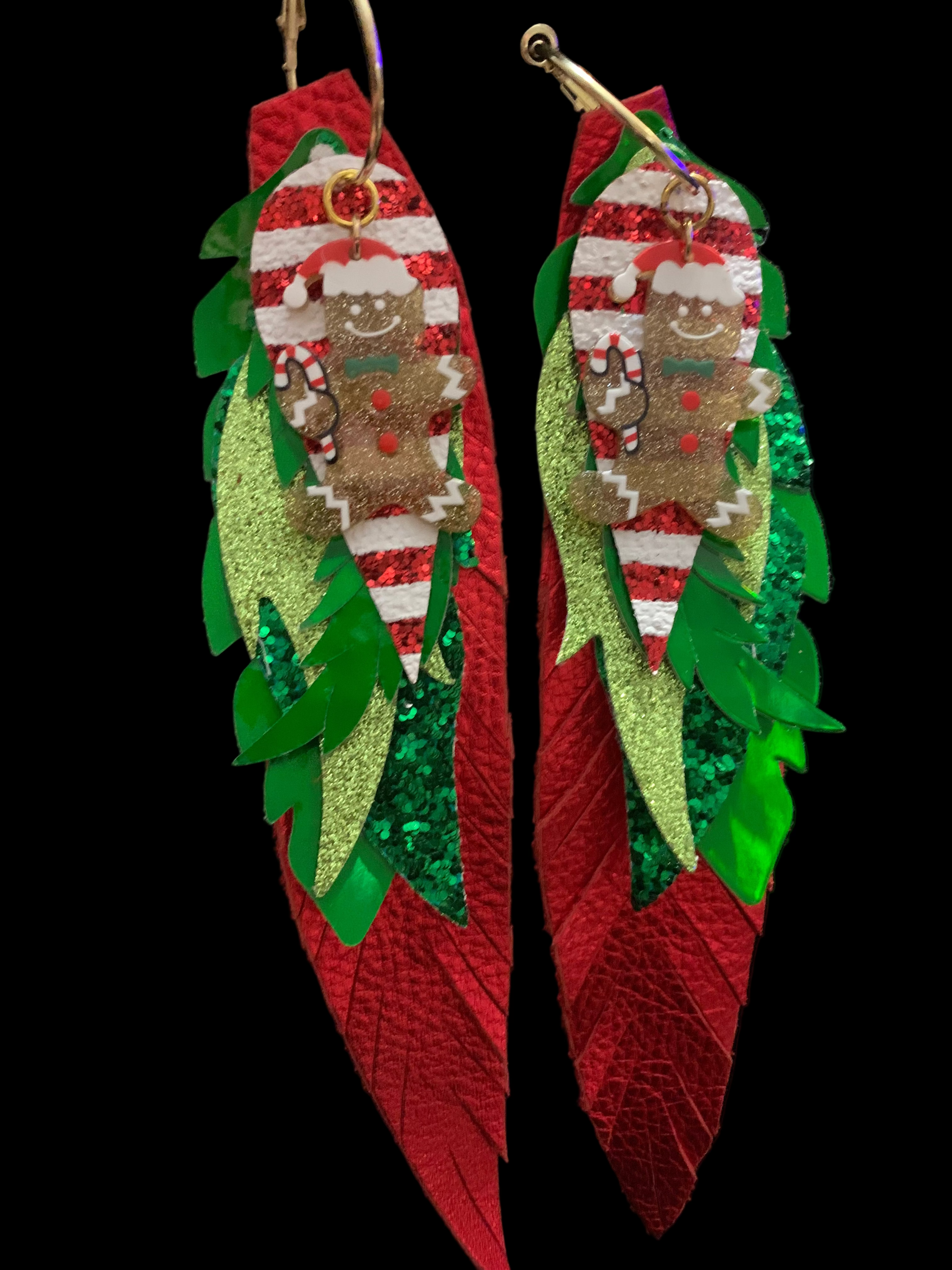 Gingerbread Glam Earrings