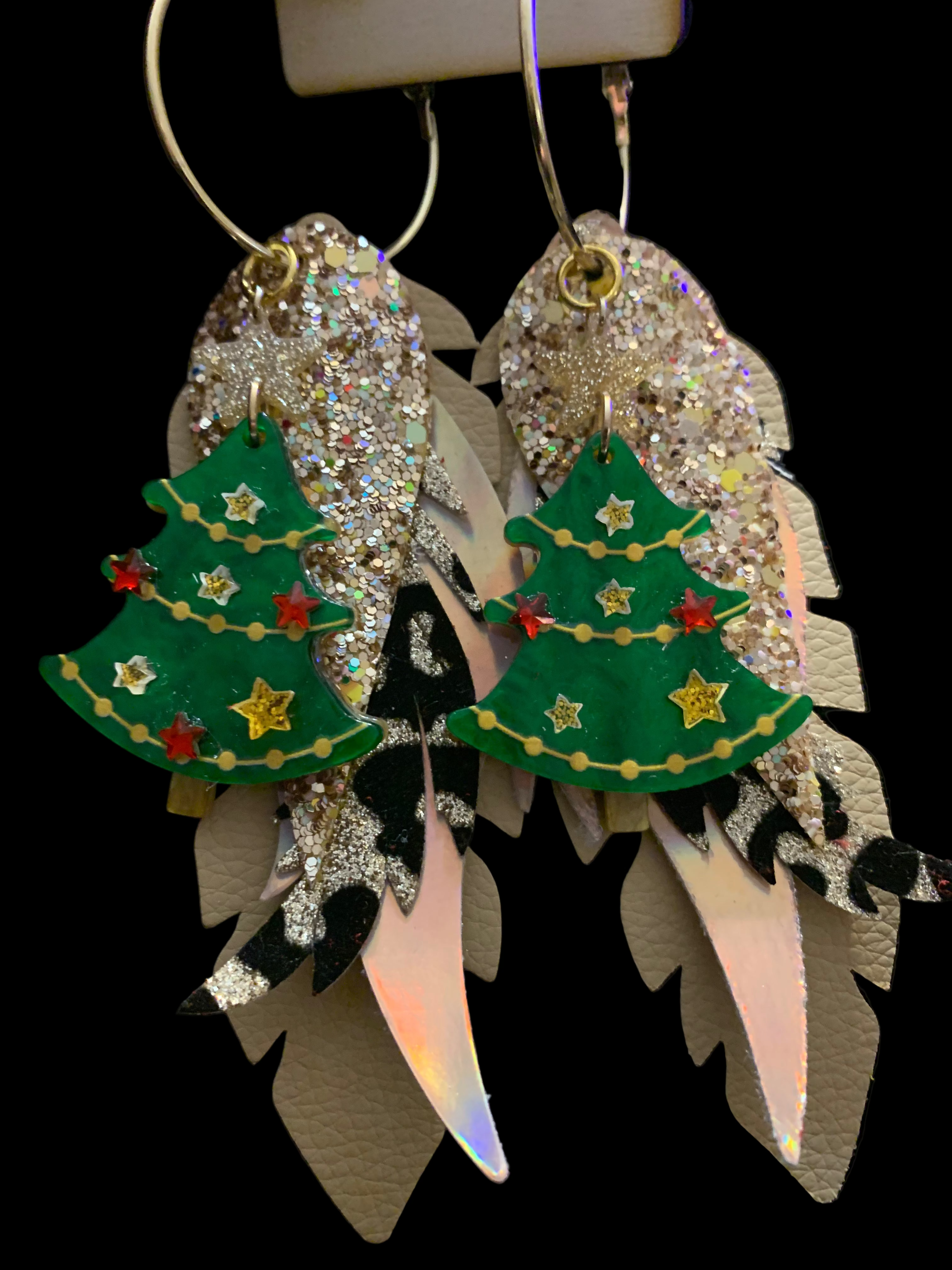 Holiday Tree Luxe Earrings