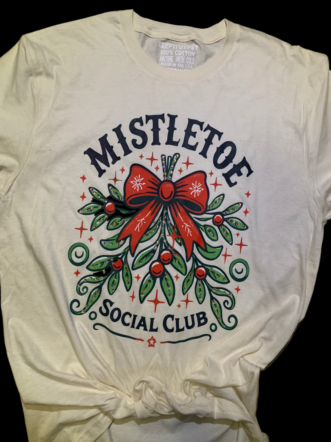 Mistletoe Social Club Tee