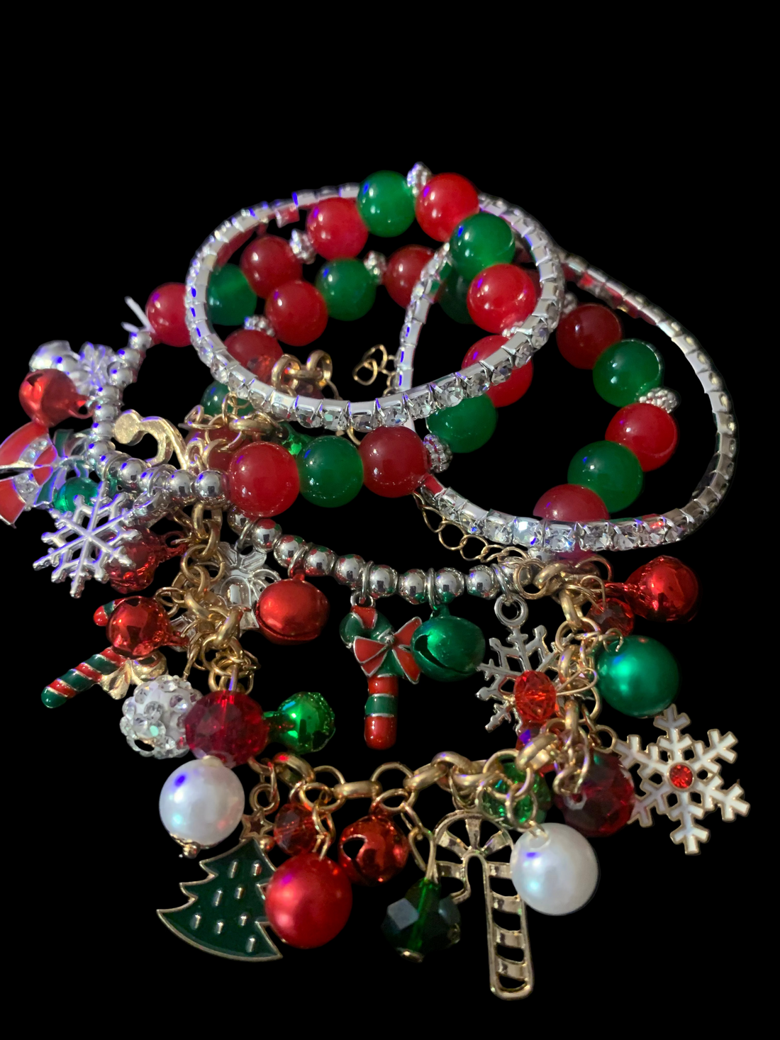 Holiday Charm Bracelet Set (5-Piece