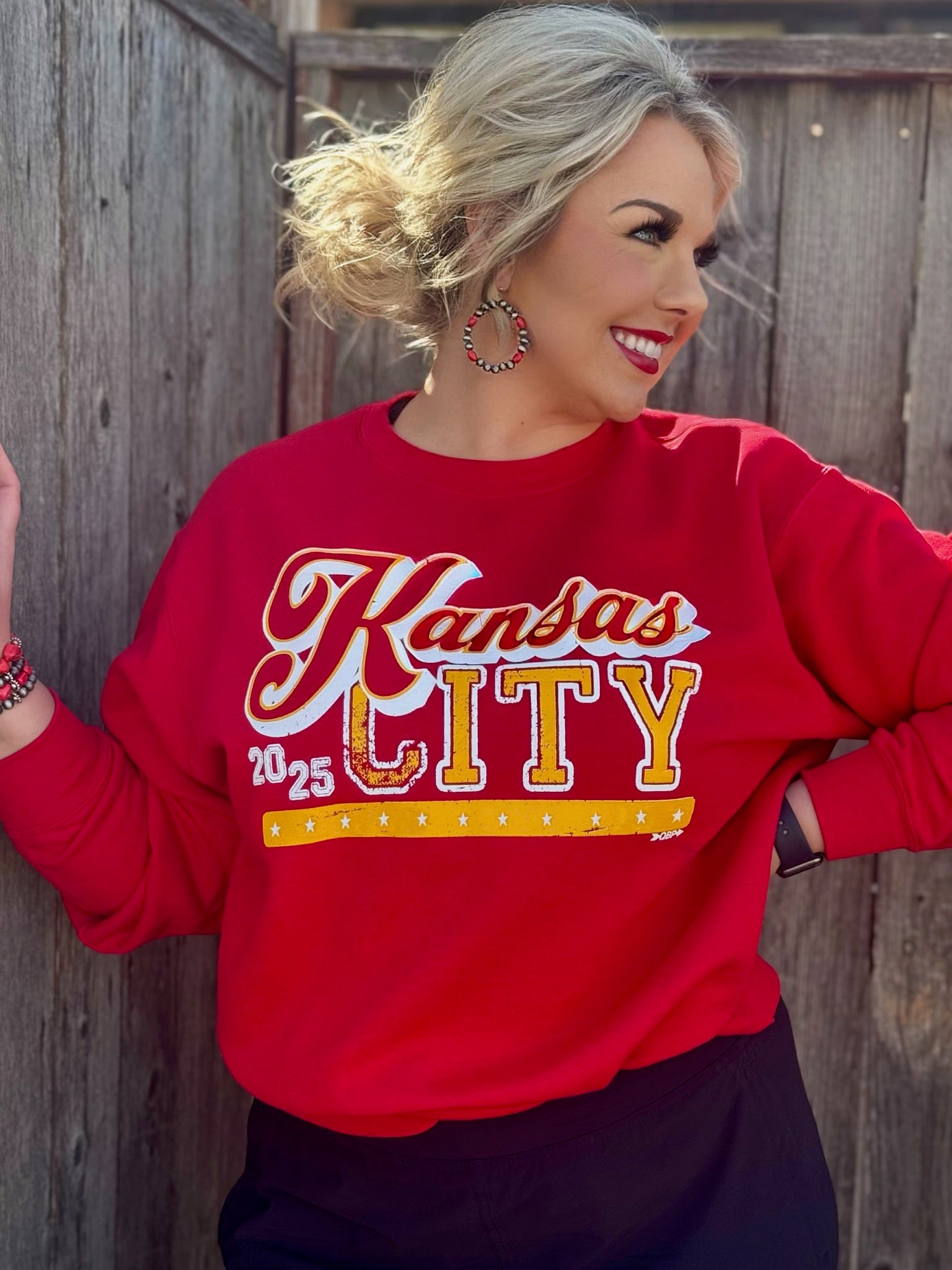 Tees Kansas City 2025 Tee & Sweatshirt by Randi Mahomes