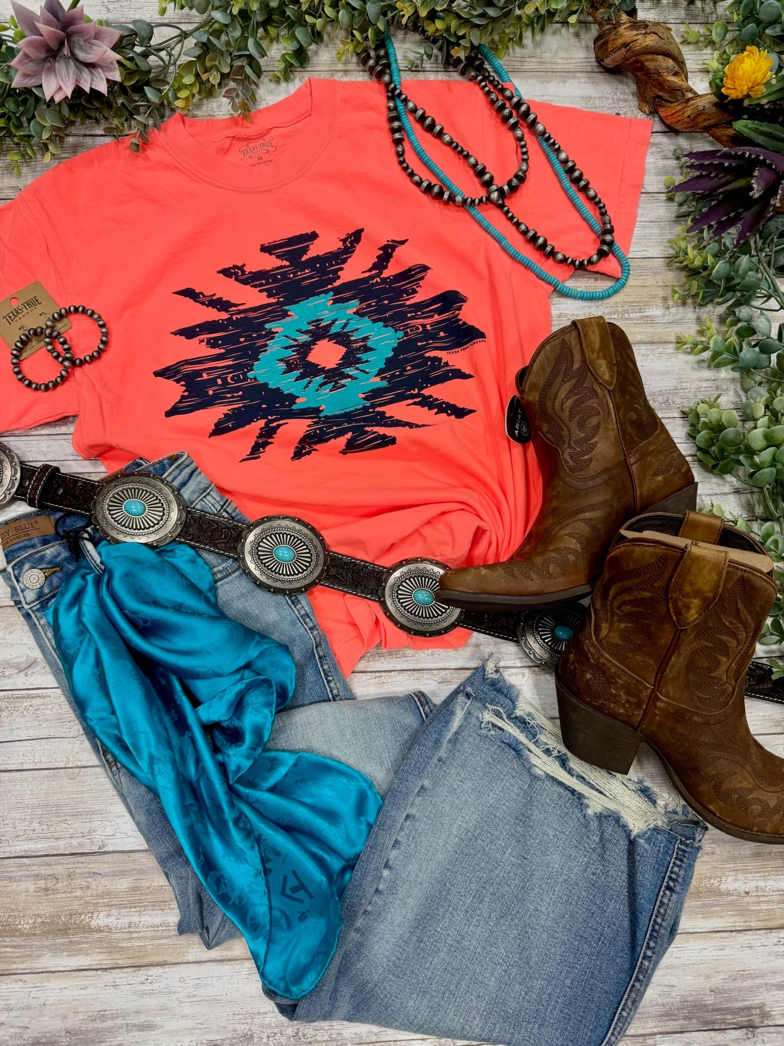 Ashley Aztec Tee