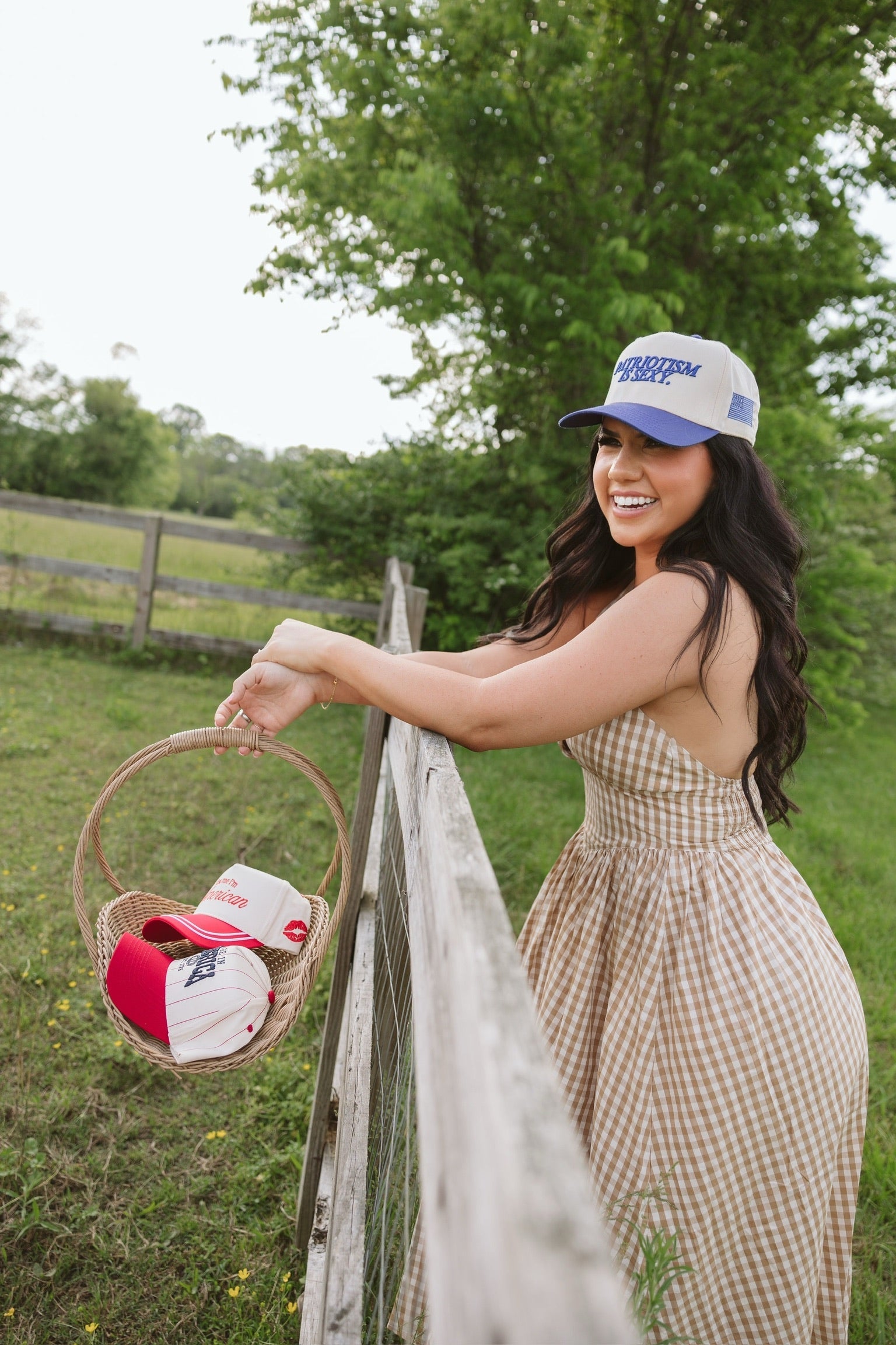 Hat Patriotism is Sexy. - Royal Blue Vintage Hat