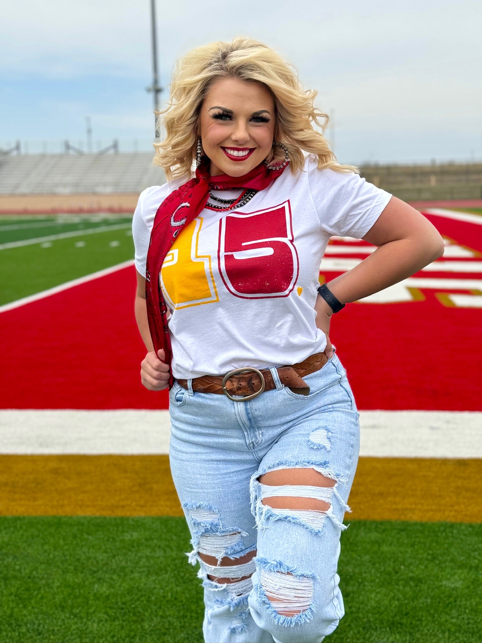 Tees Number 15 by Randi Mahomes