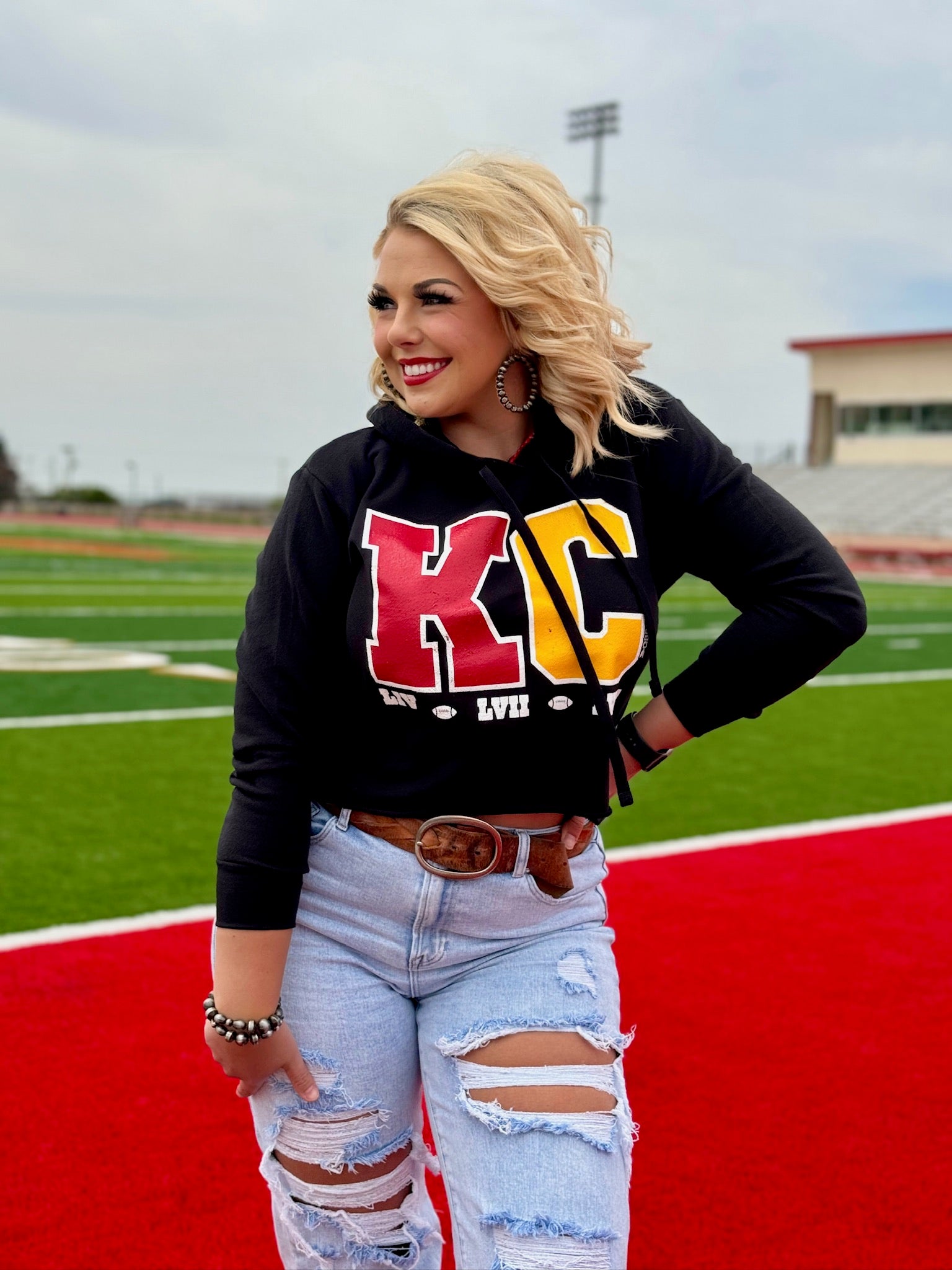 Tees KC Block with Super Bowl Wins by Randi Mahomes