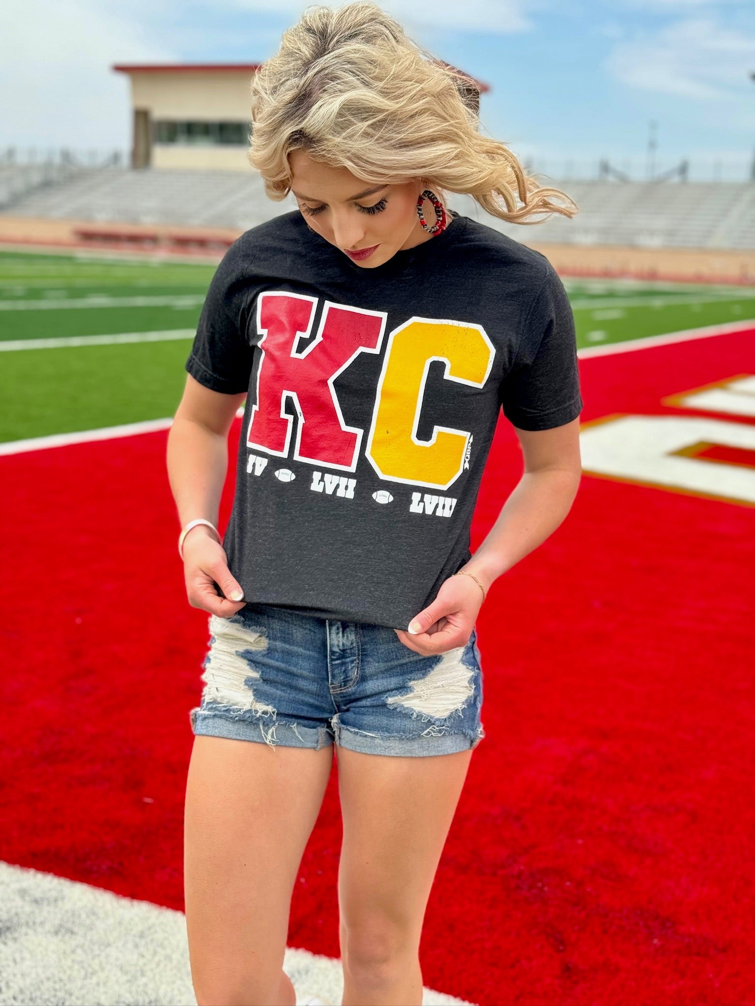 Tees KC Block with Super Bowl Wins by Randi Mahomes