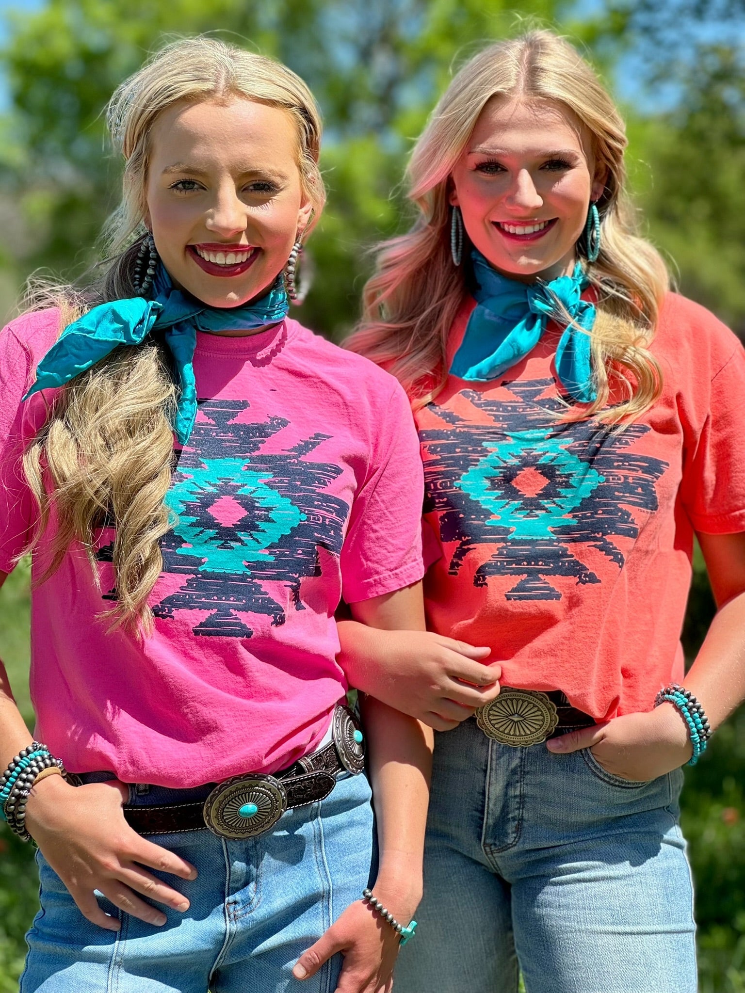 Tees Ashley Aztec Tee