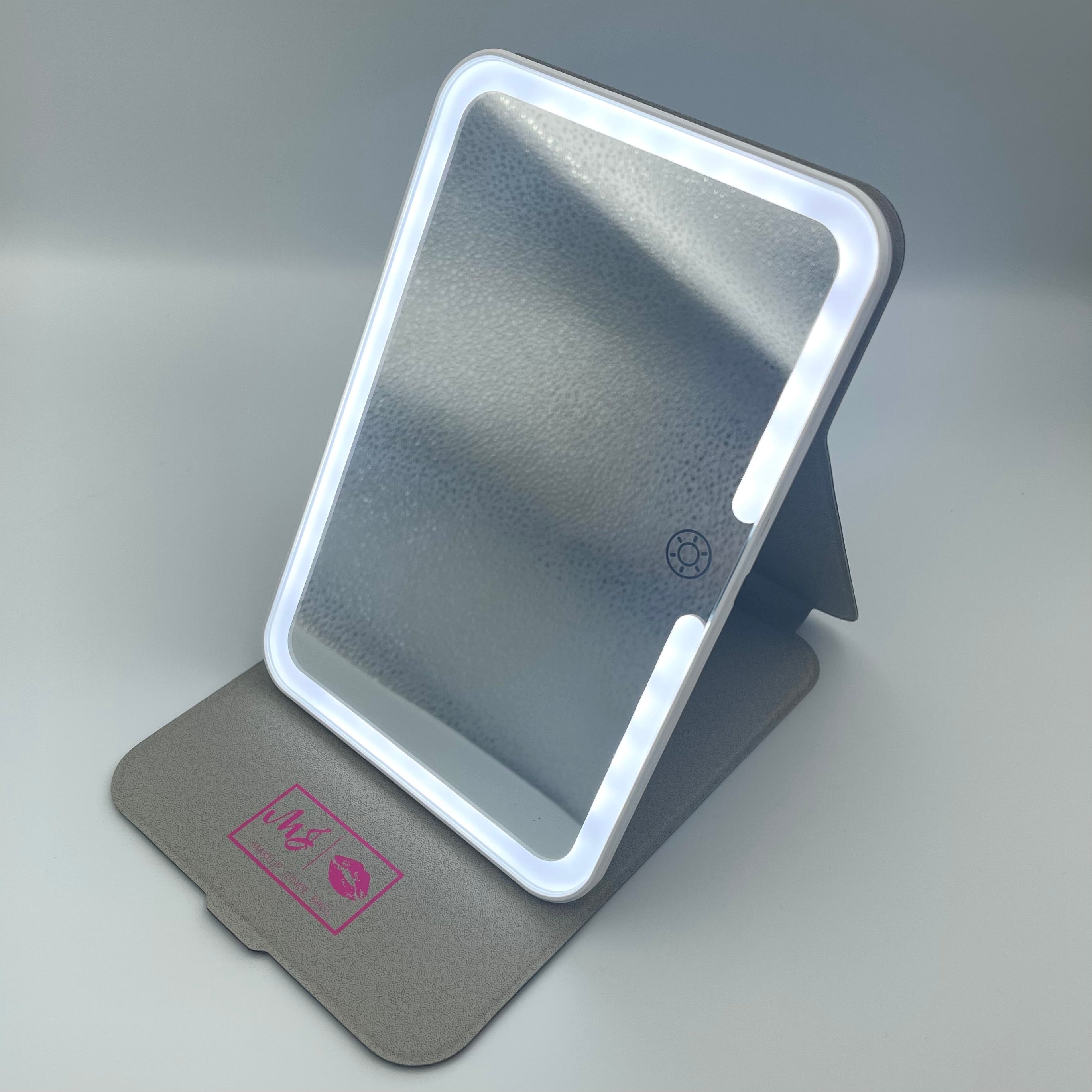 MJ Rechargeable LED Travel Mirror