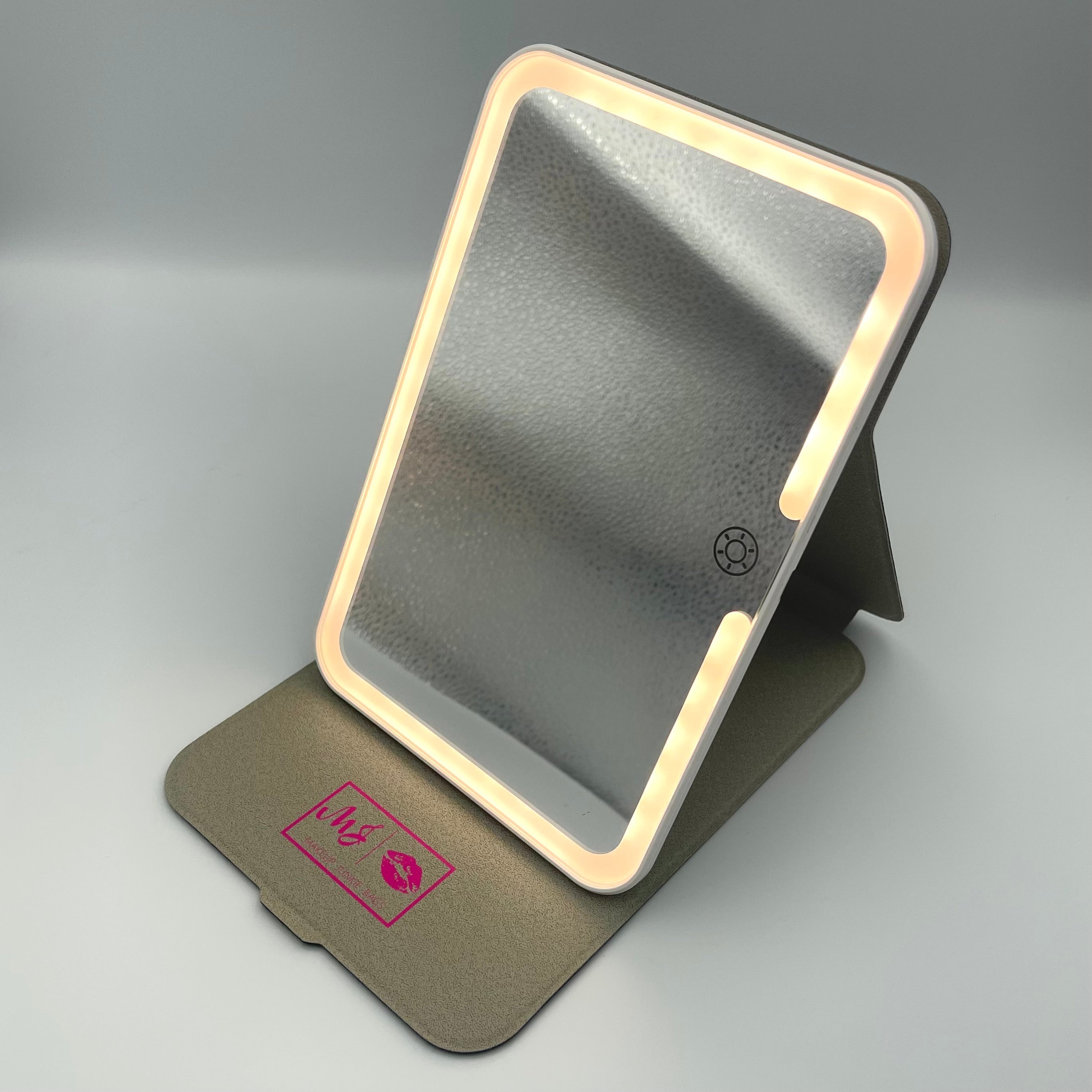 MJ Rechargeable LED Travel Mirror