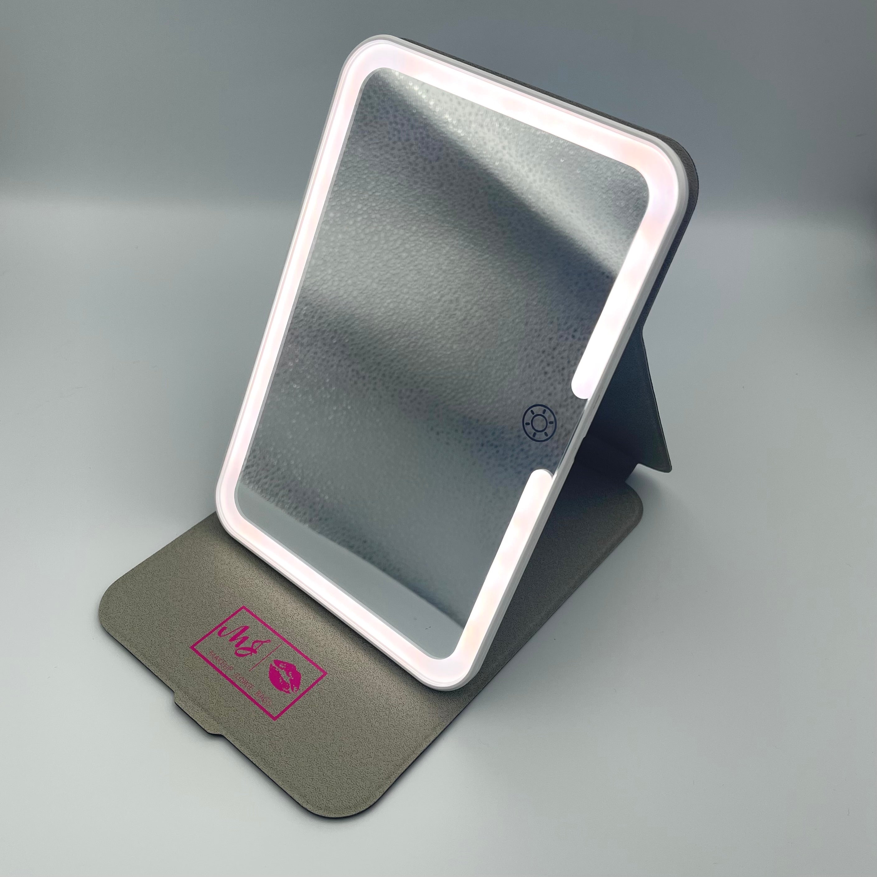 MJ Rechargeable LED Travel Mirror