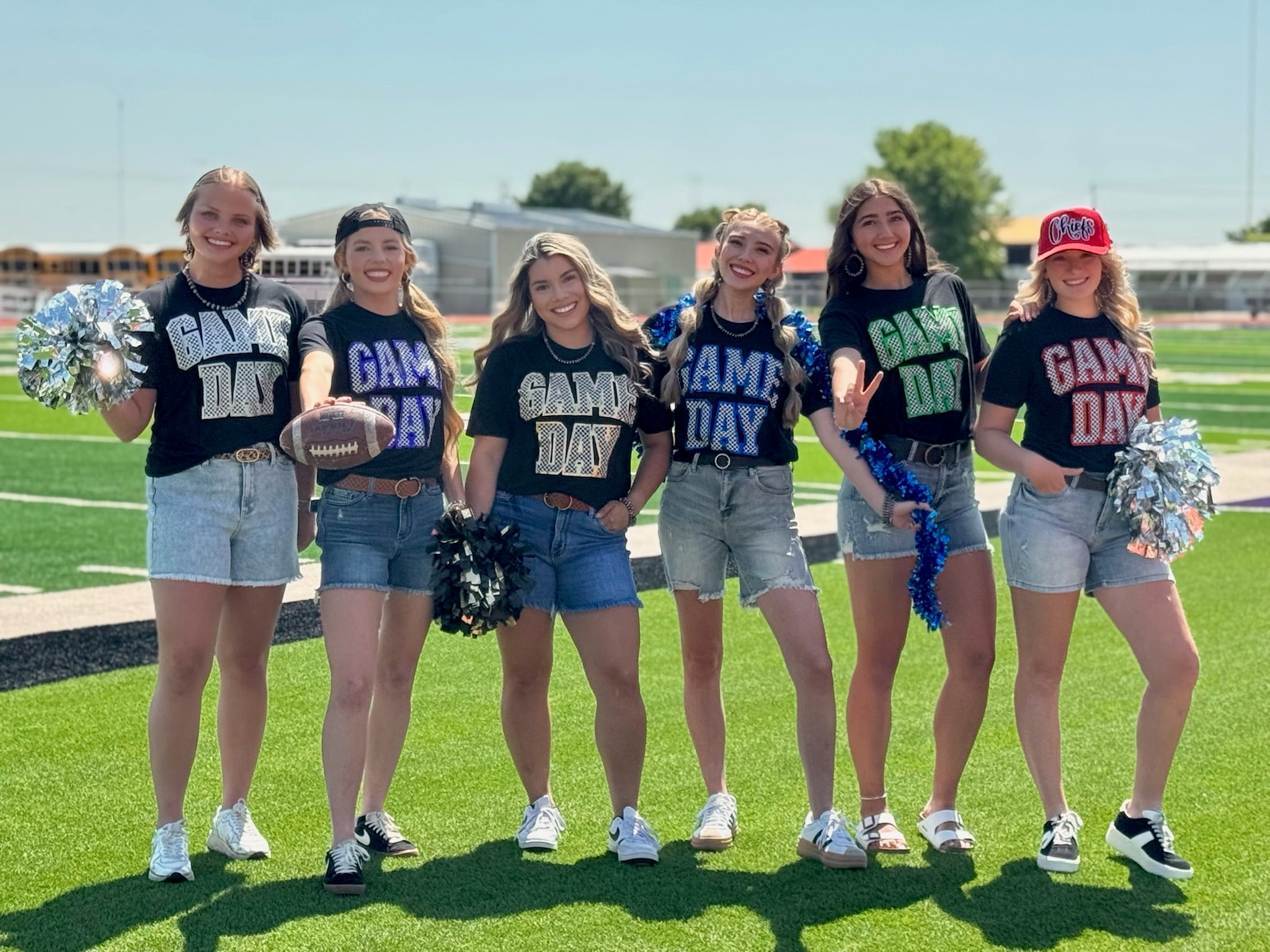 Checkered Game Day Custom Tee