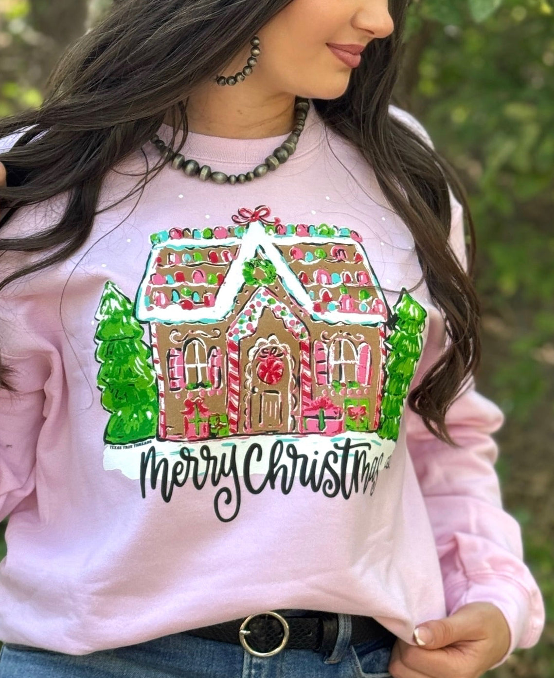 Callie Ann Stelter Gingerbread House Tee & Sweatshirt
