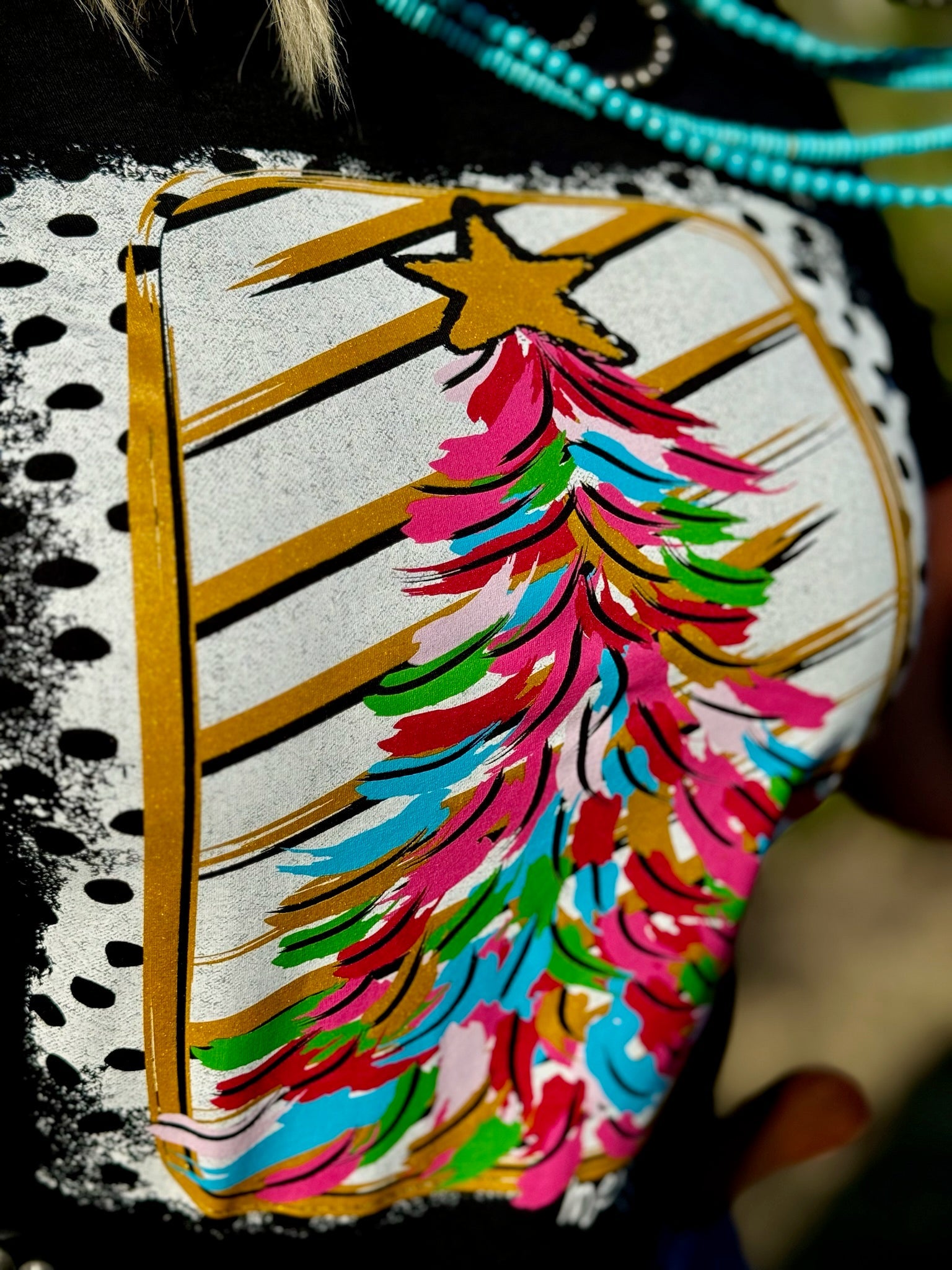 Tees Paintbrush Christmas Tree Long Sleeve & Sweatshirt