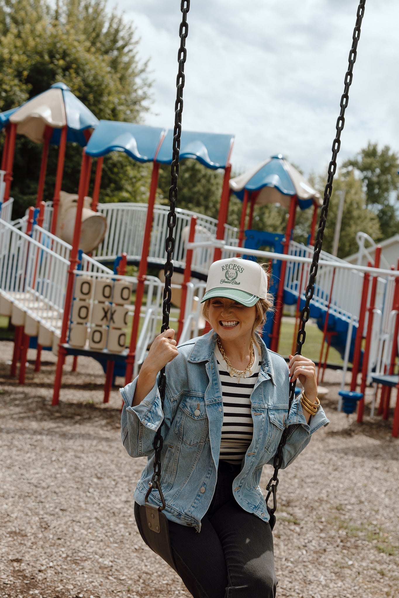 Hat Recess Social Club - Green Vintage Trucker Hat
