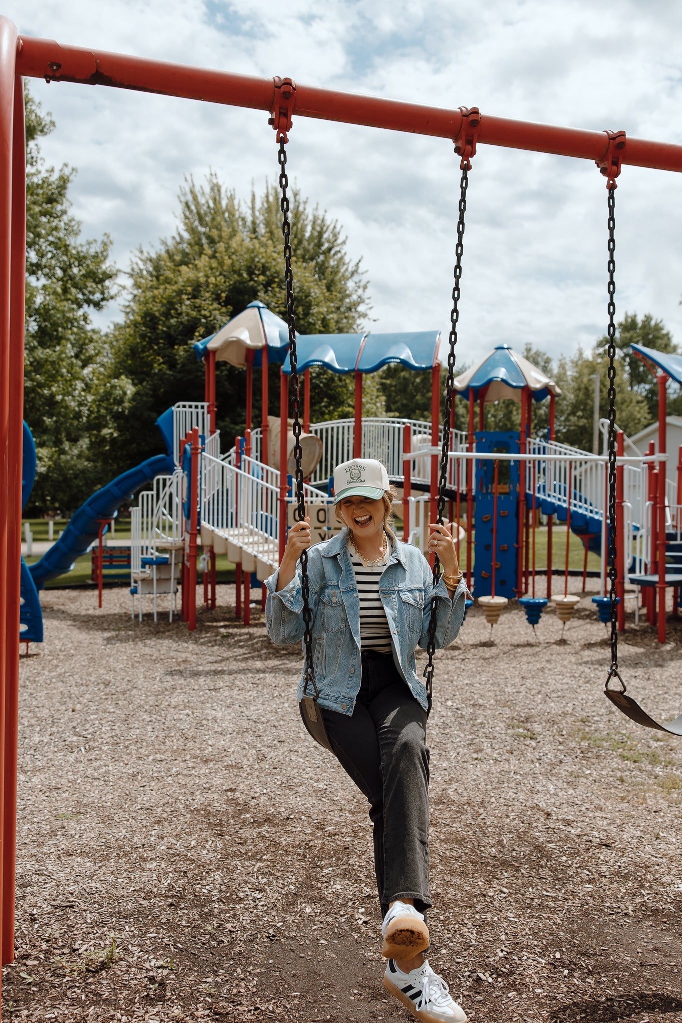 Hat Recess Social Club - Green Vintage Trucker Hat