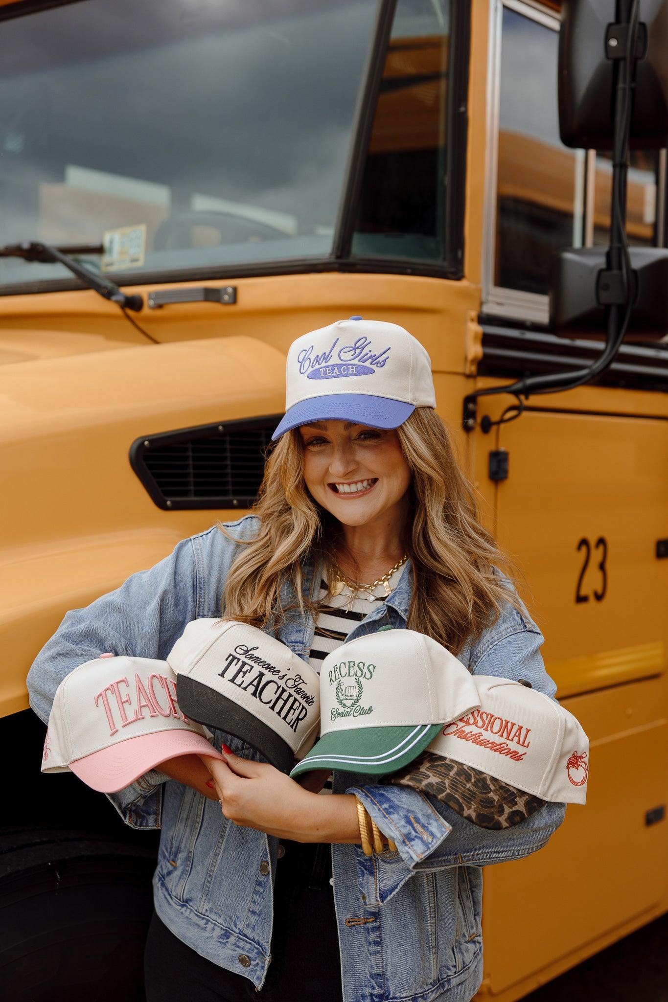 Hat Recess Social Club - Green Vintage Trucker Hat