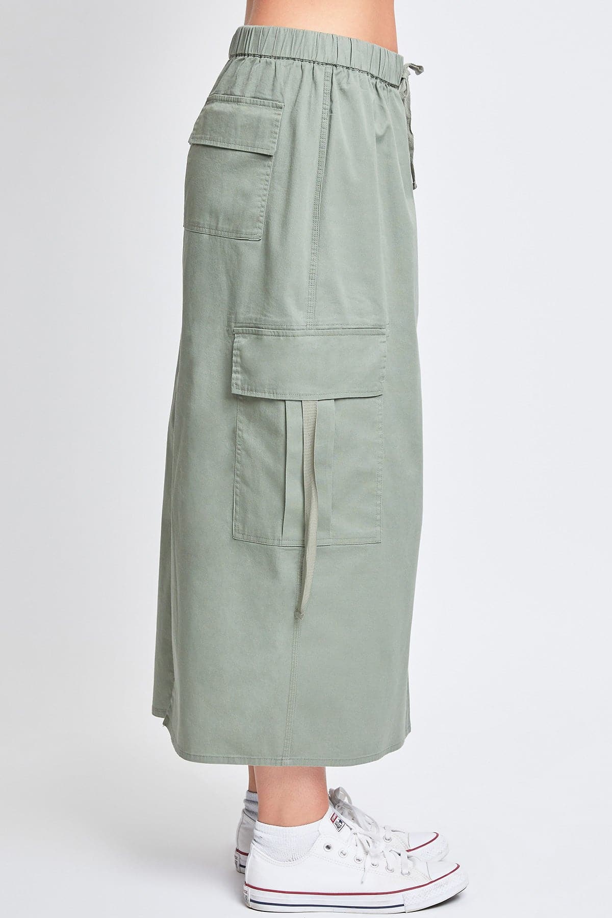 Skirts & Skorts Women’s Poplin Maxi Drawcord Cargo Skirt