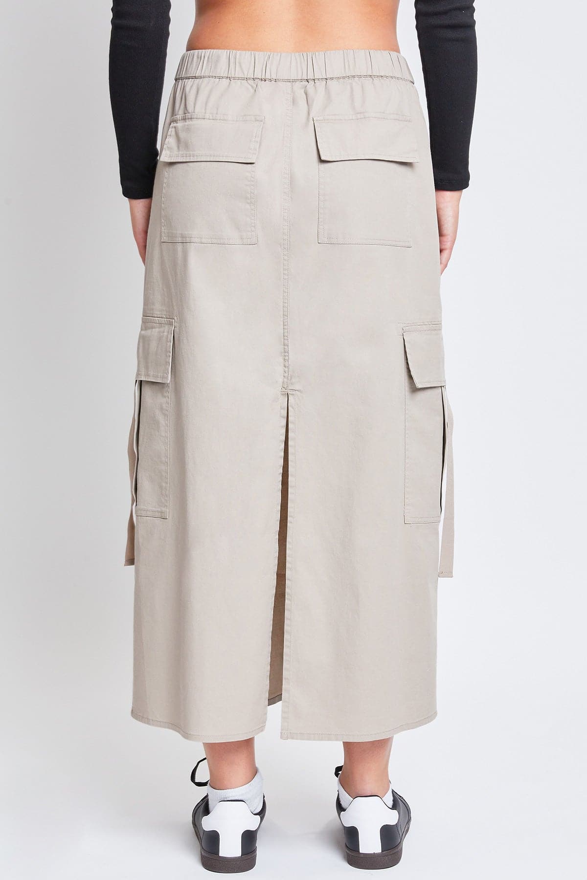 Skirts & Skorts Women’s Poplin Maxi Drawcord Cargo Skirt
