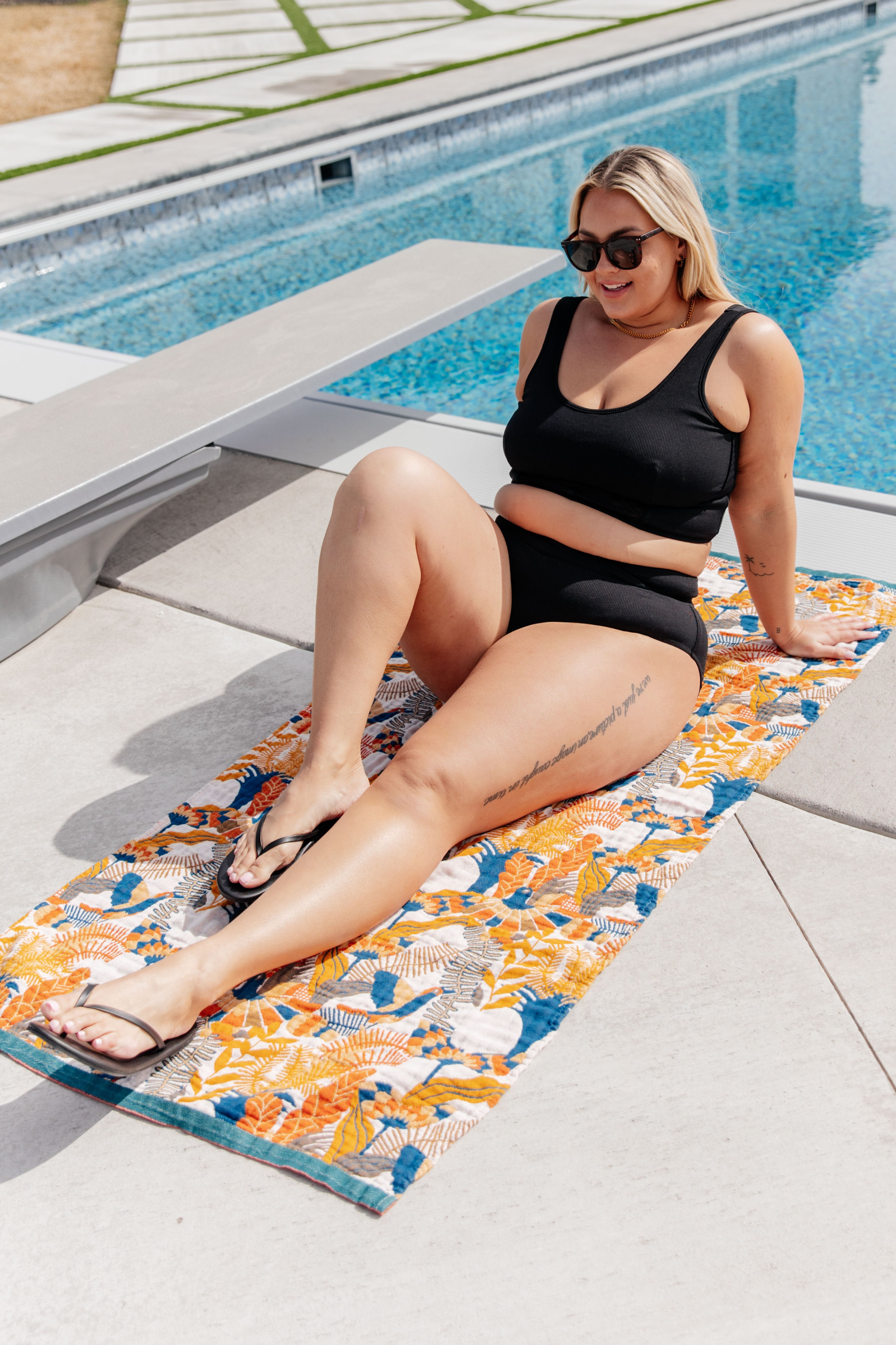 Home & Decor Luxury Beach Towel in Bird Of Paradise