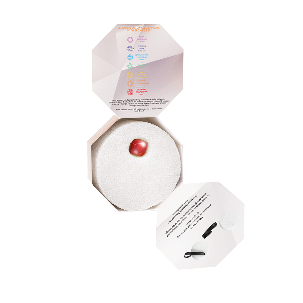 Body Wash Infused Buffer Lunar Lime | Spiritual Detox (Red Jasper)