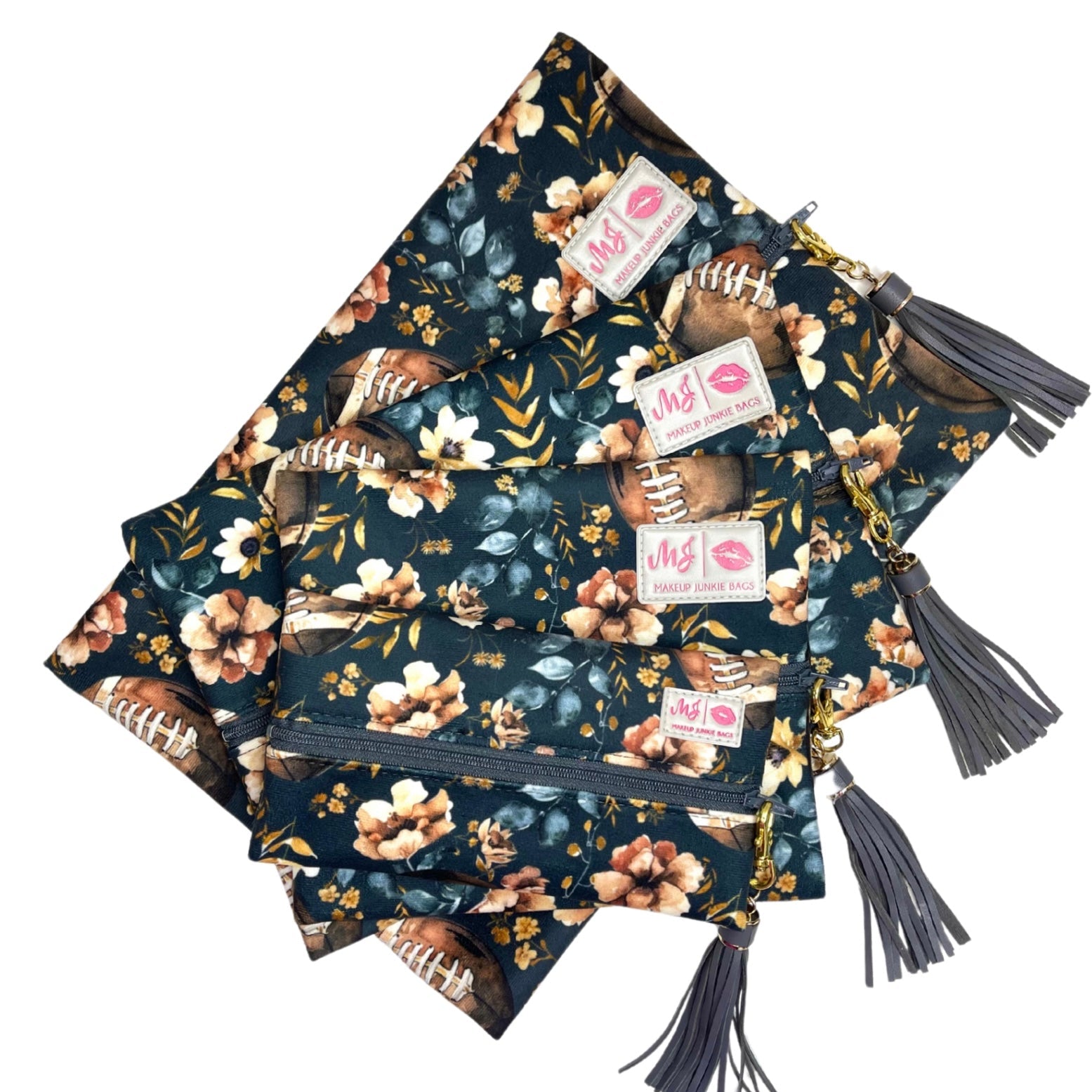 Sports Fan Football Floral