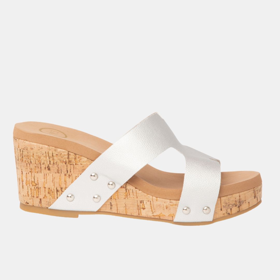 WEDGES Allyson Cross Strap Wedge