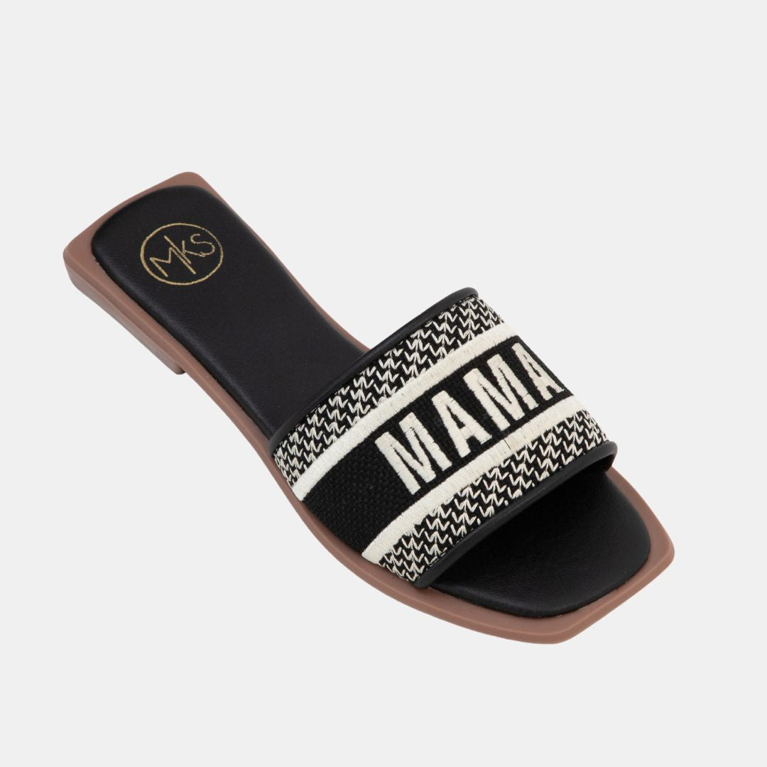 FLATS Bobbie Embroidered Sandals