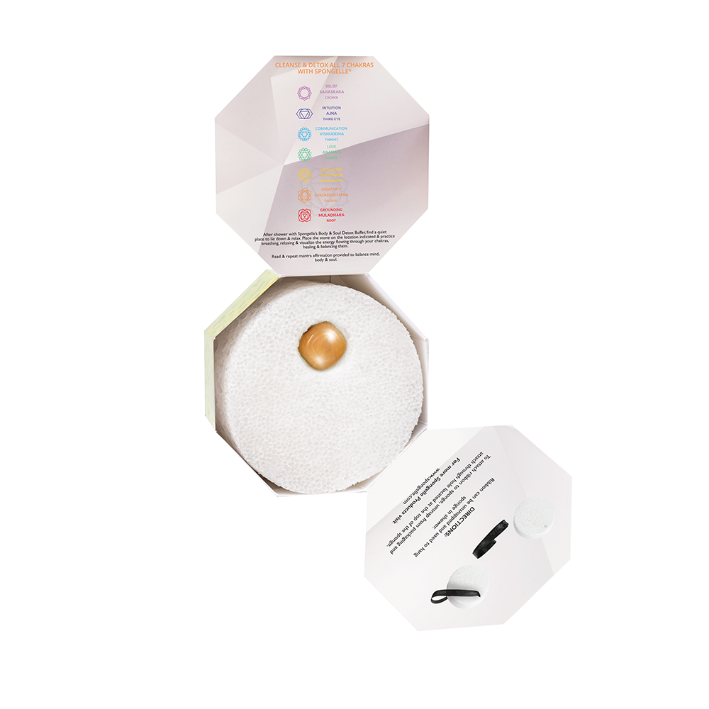 Body Wash Infused Buffer Mystic Ginger | Spiritual Detox (Yellow Jade)