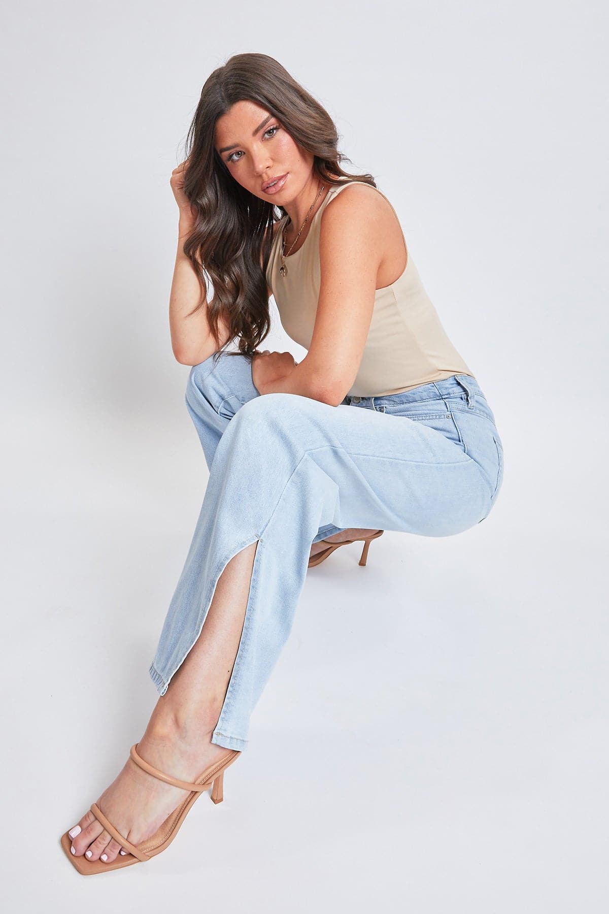 Women’s Dream 90s Straight Slit Jeans