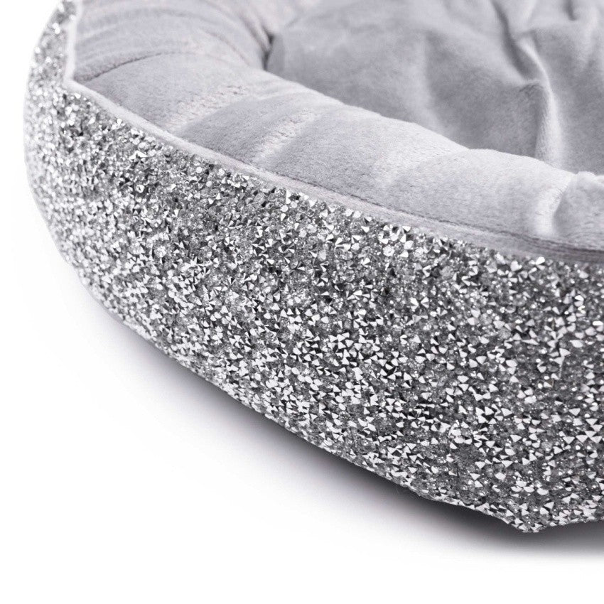 Rhinestone Round Bed
