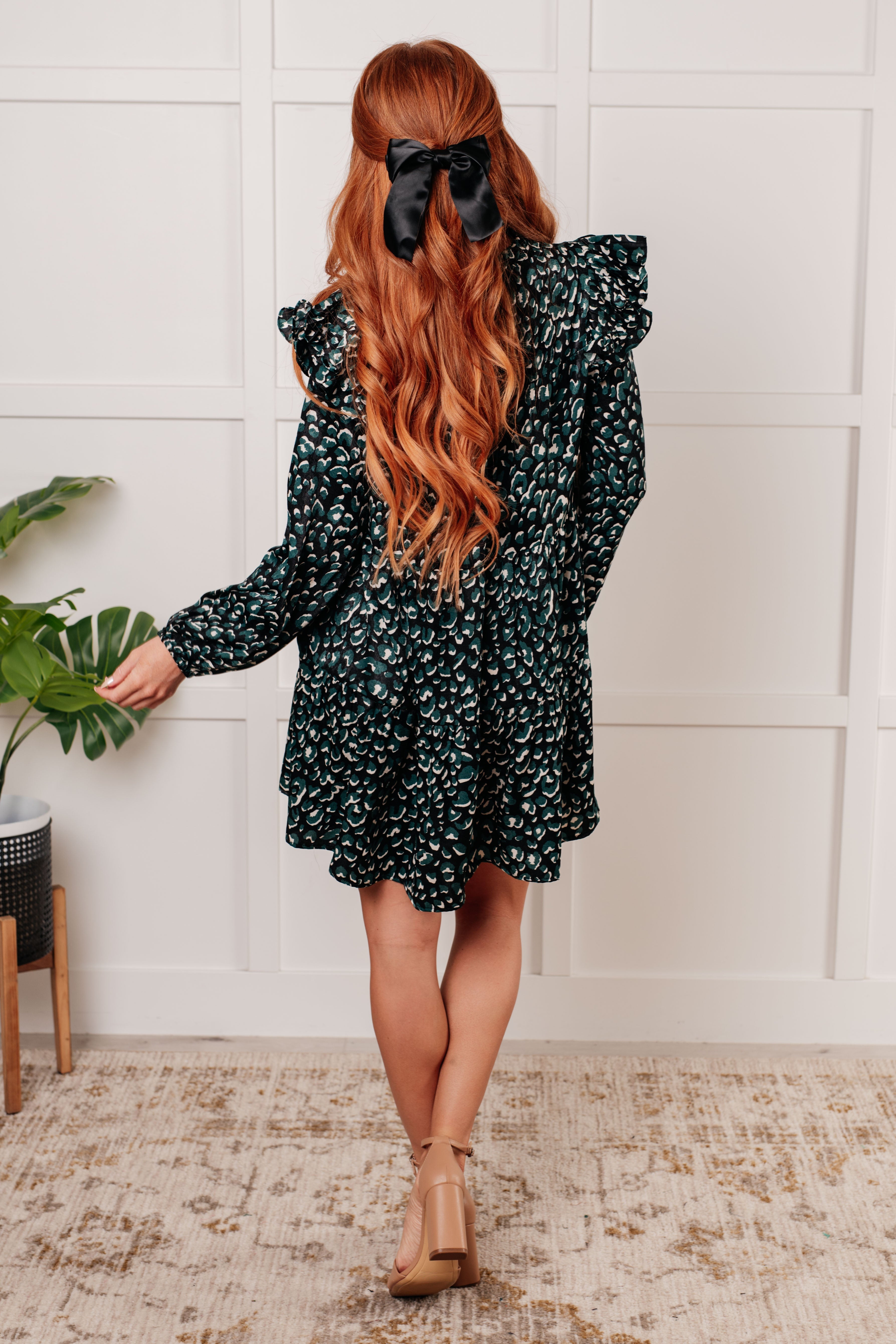 Dresses Right As Rain Ruffle Detail Dress