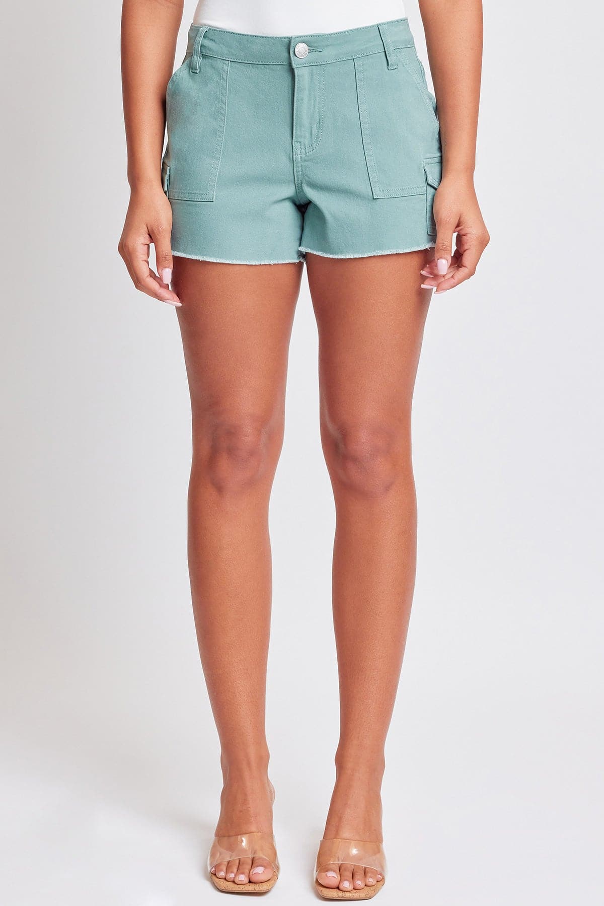 Shorts & Bermudas Women’s High-Rise Flap Pocket Cargo Short