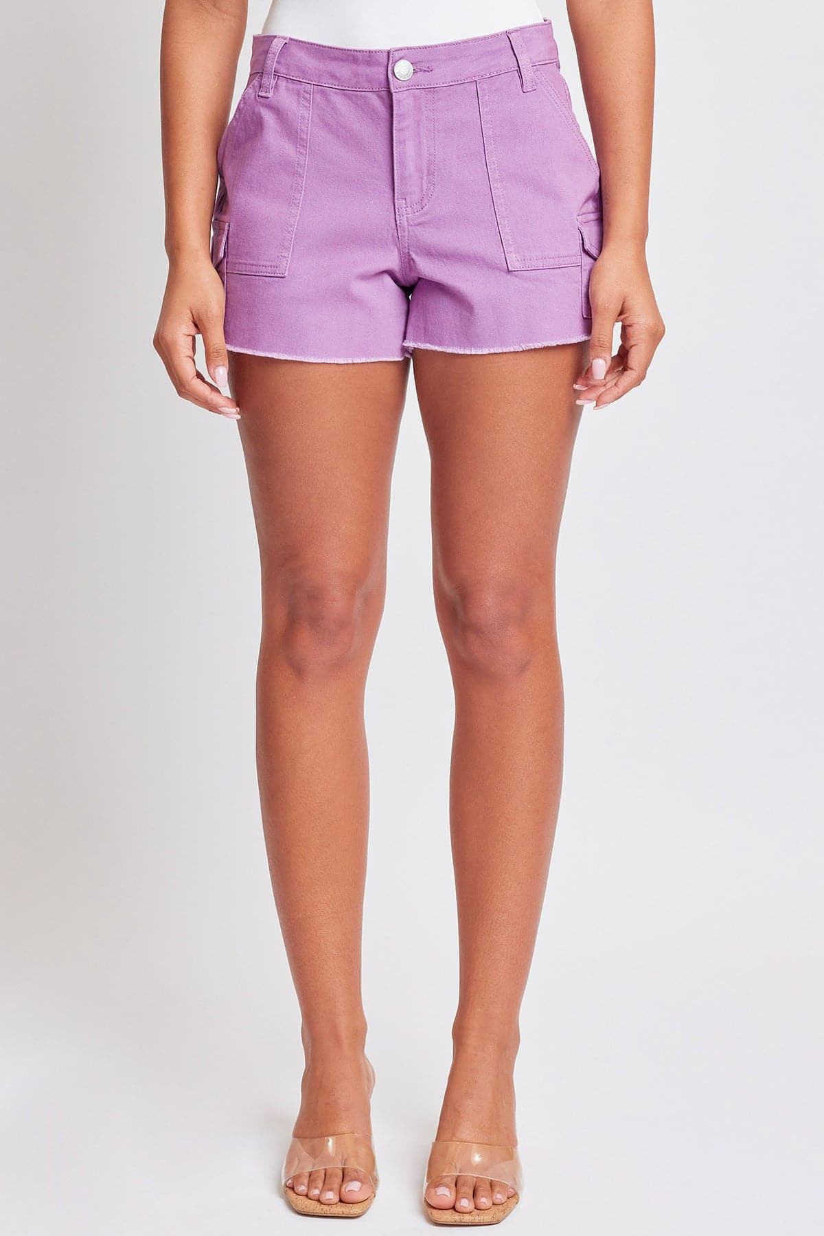 Shorts & Bermudas Women’s High-Rise Flap Pocket Cargo Short