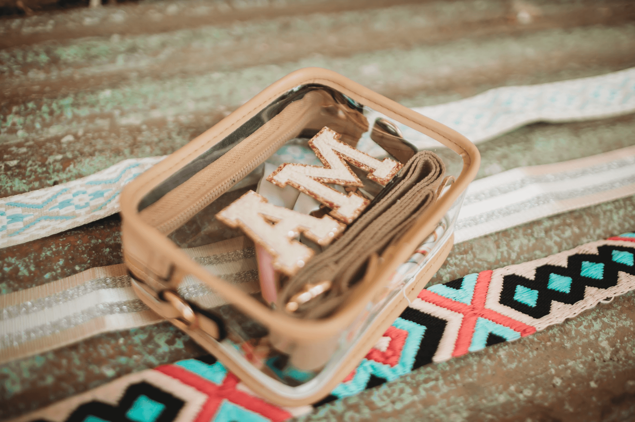 Custom Clear Gameday + Concert Purse