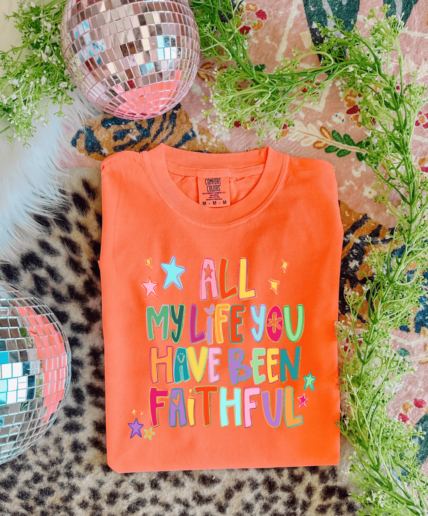 Women - Apparel - Shirts - T-Shirts He is Faithfull Graphic Tee