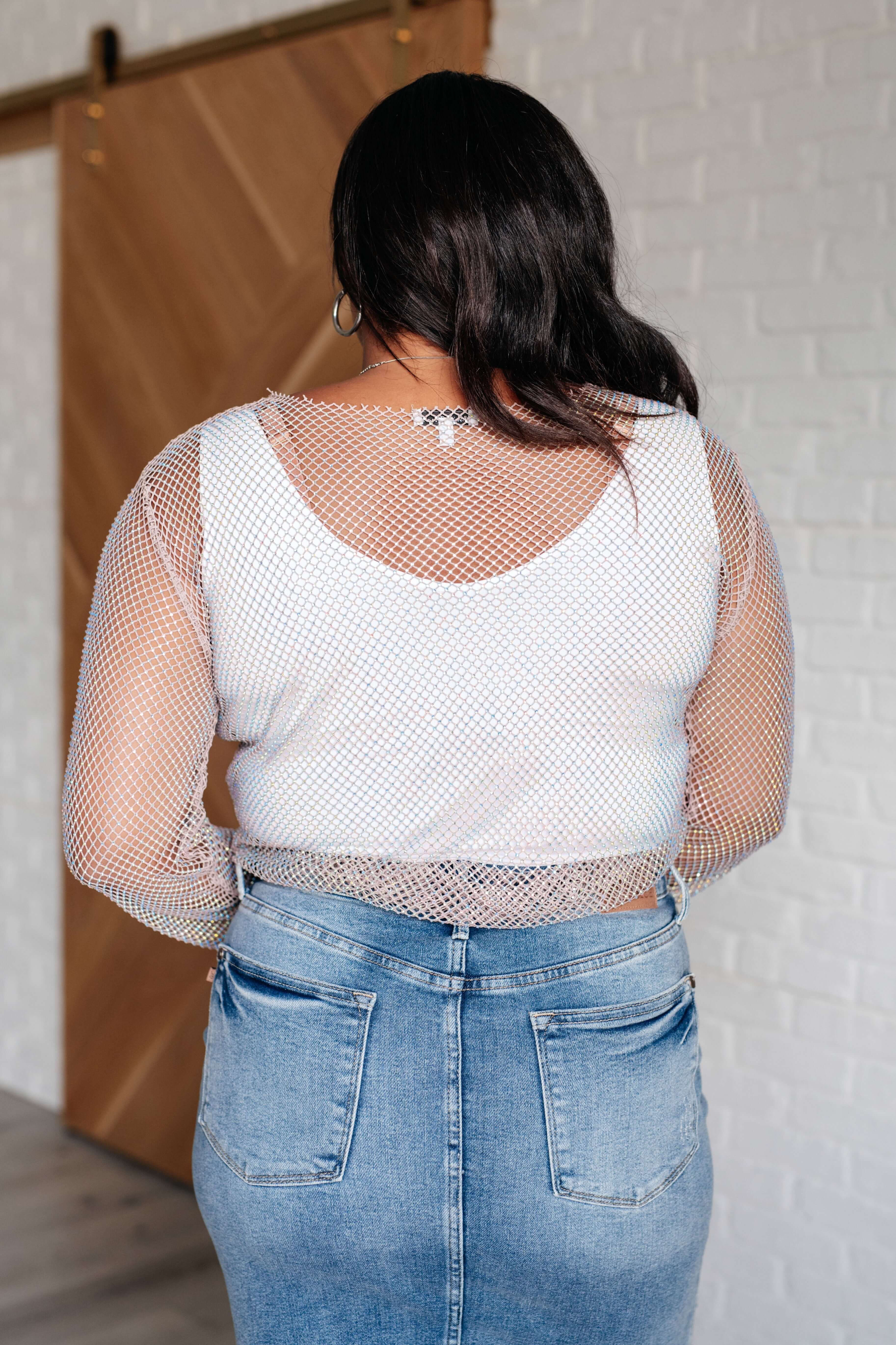 Tops Something to Love Mesh Top