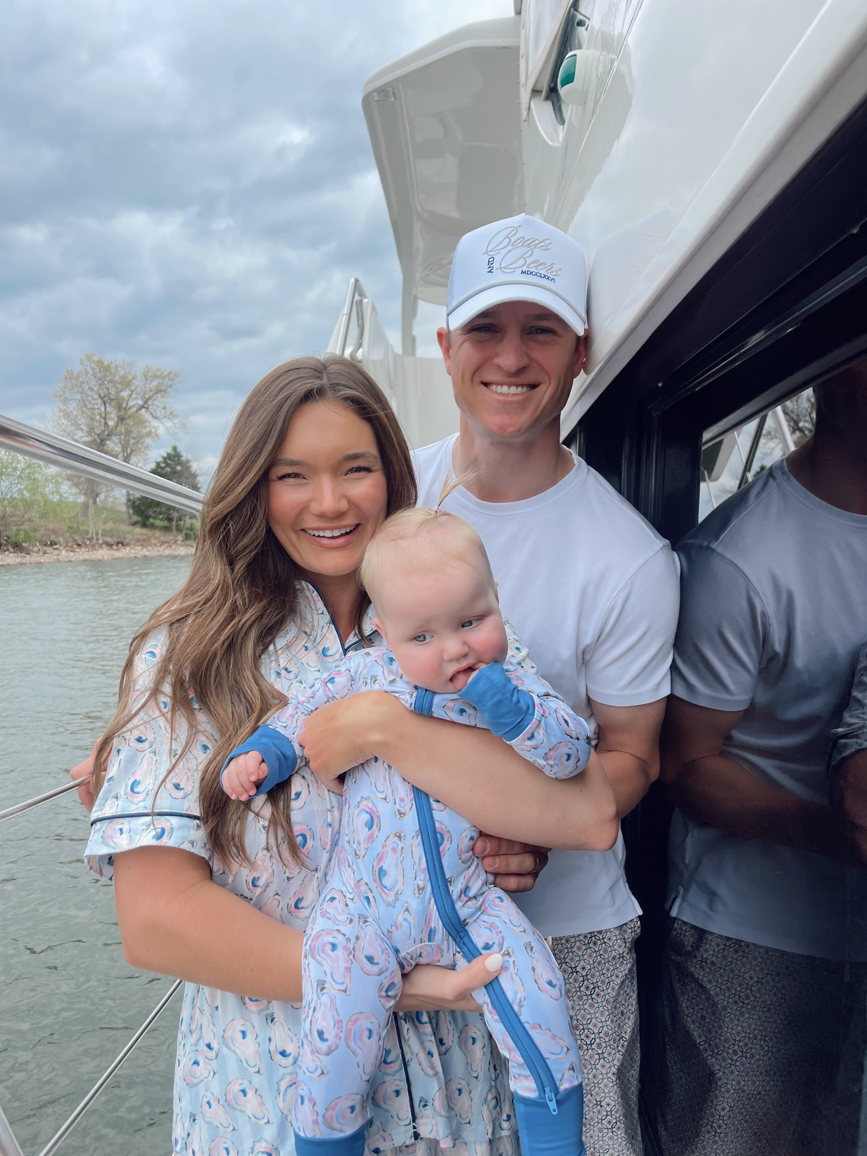 Pajamas Blue Oysters - Bamboo Sleeper