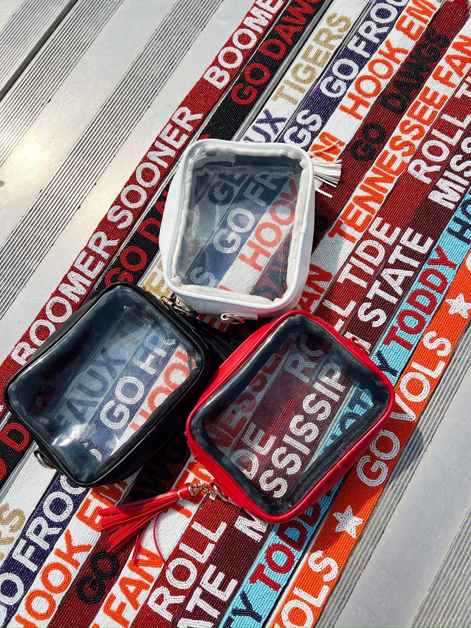 Clear Purse Stadium Approved Clear Purse With Tassle