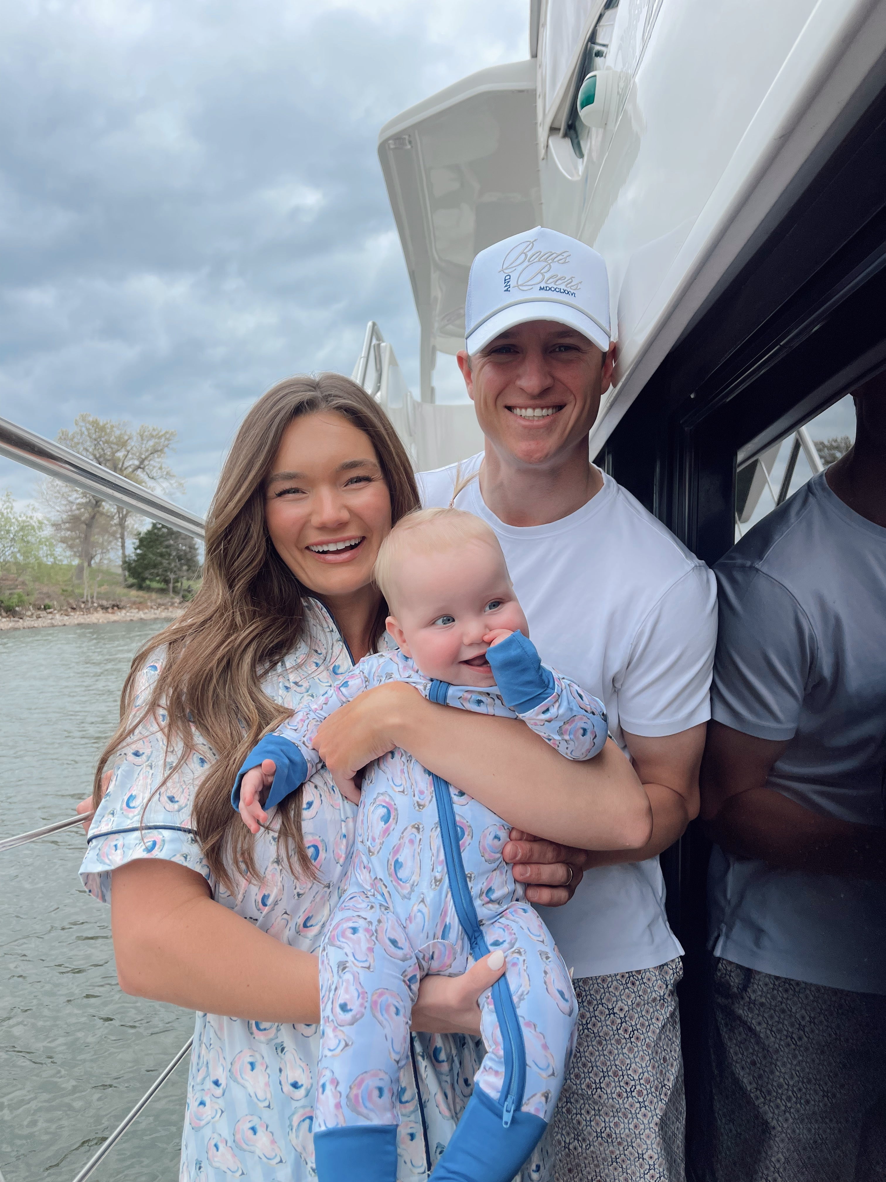 Pajamas Blue Oysters - Bamboo Sleeper