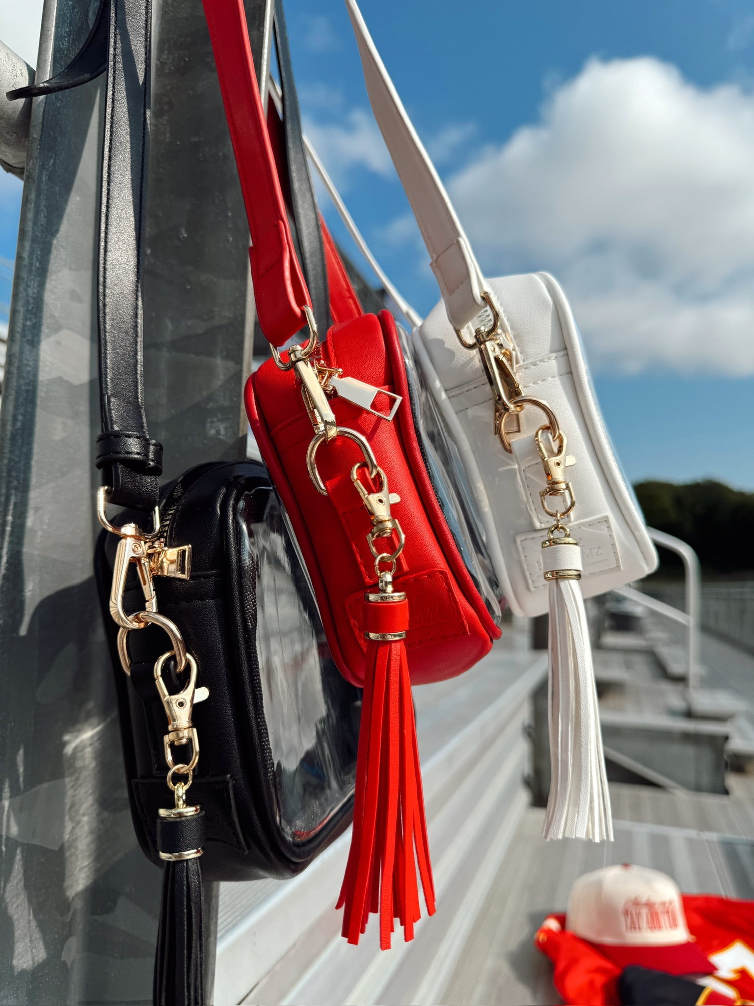 Clear Purse Stadium Approved Clear Purse With Tassle