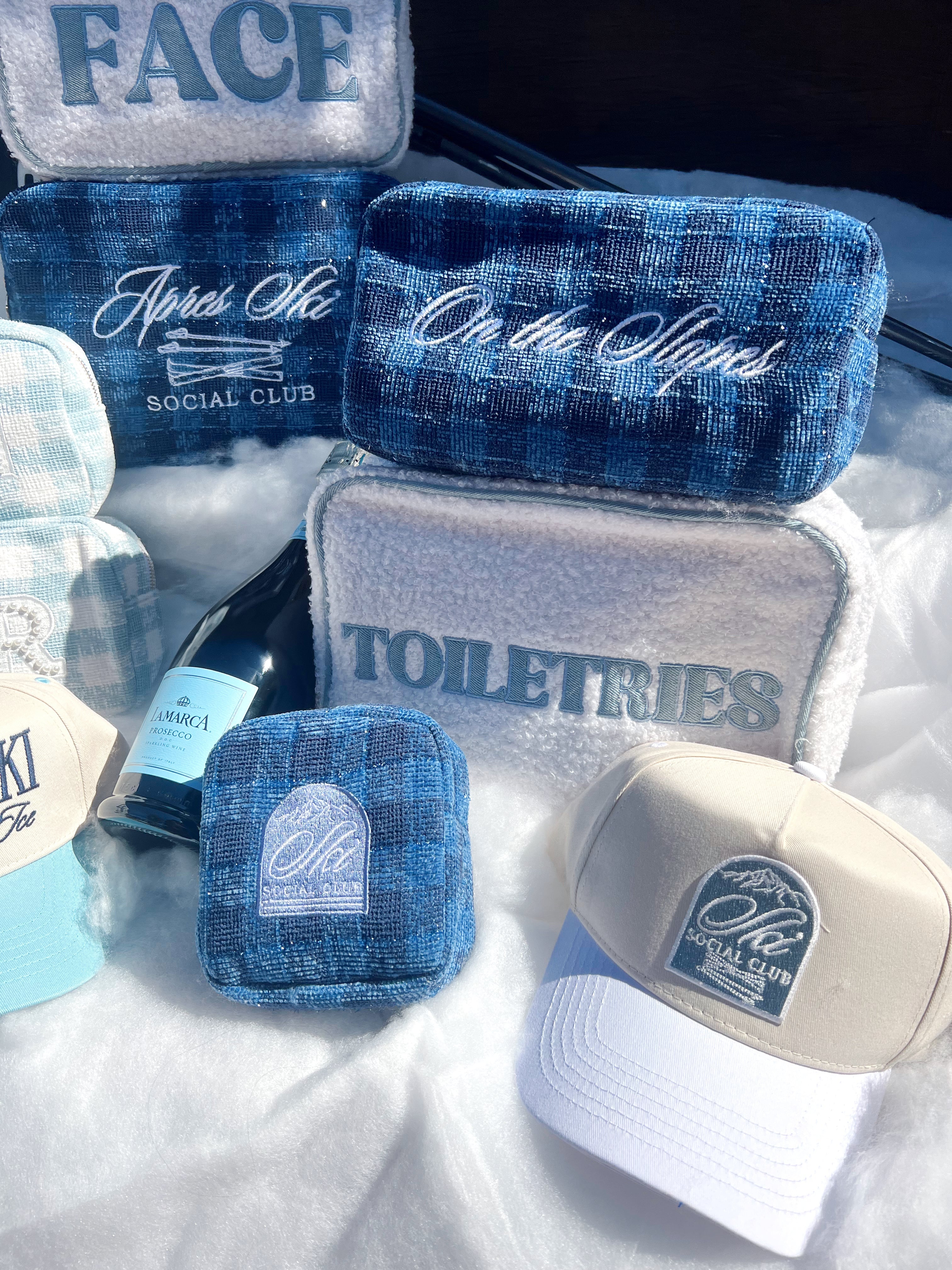 Hat Ski Club - White Vintage Trucker Hat