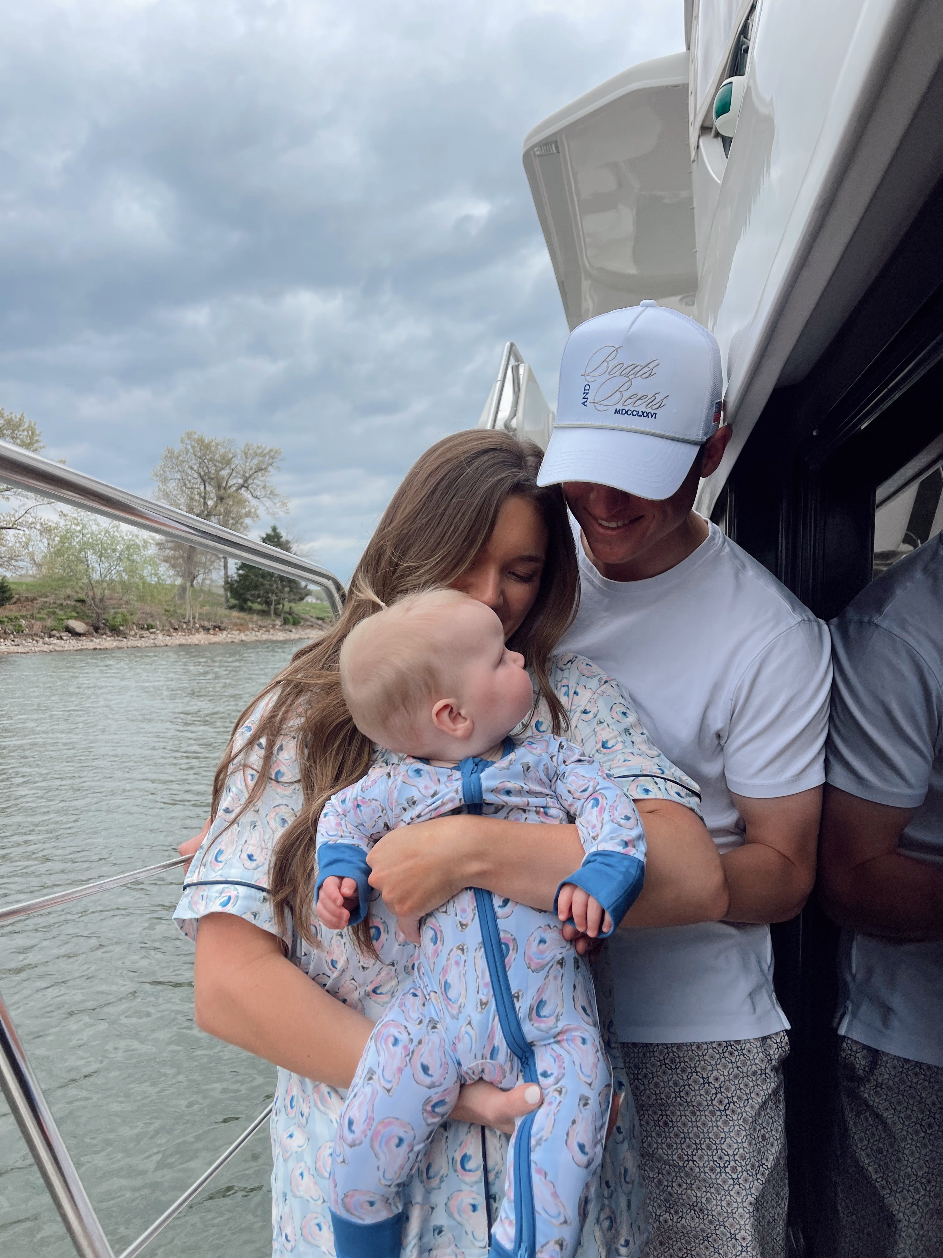 Pajamas Blue Oysters - Bamboo Sleeper