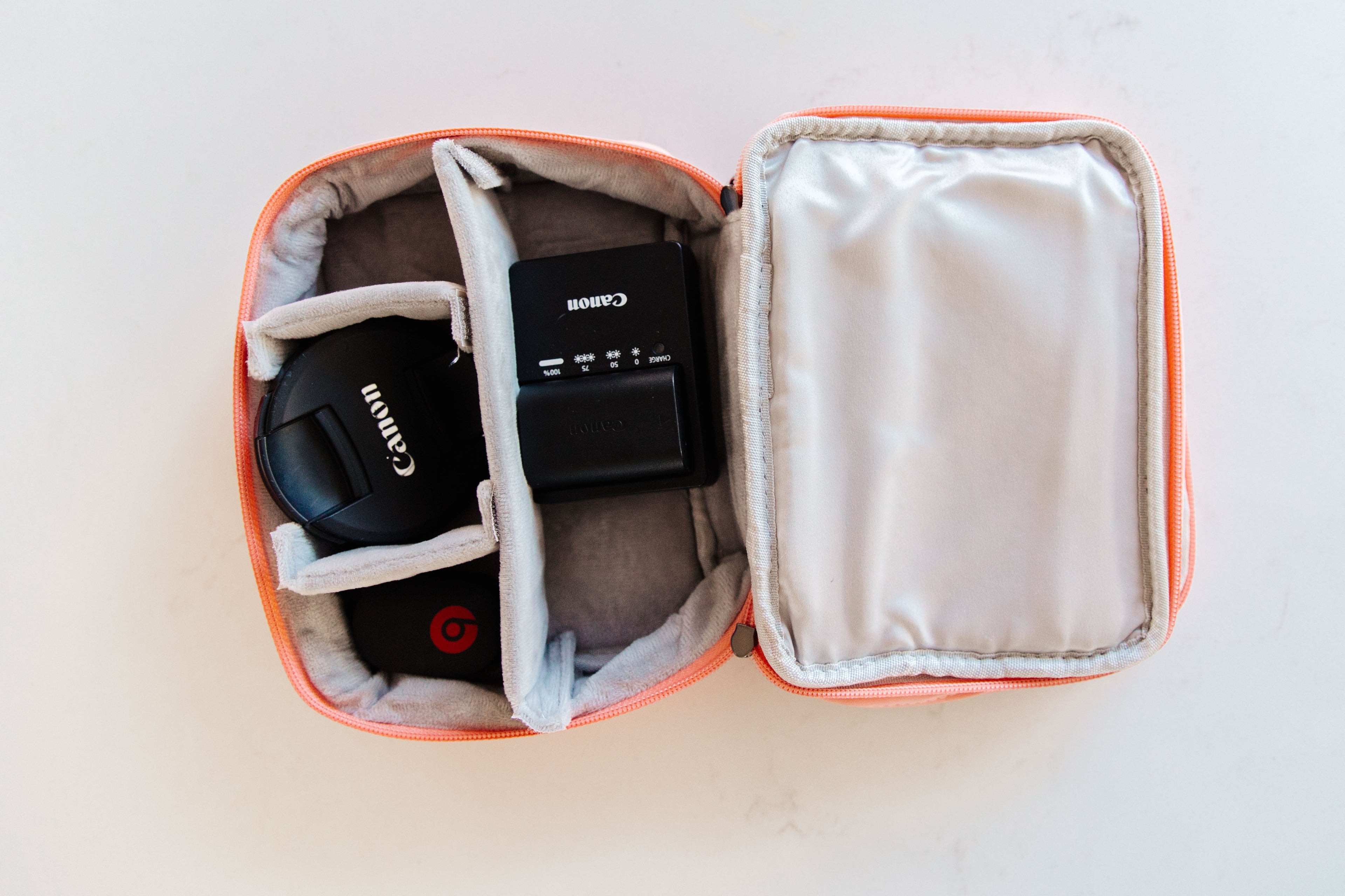 Home & Decor Travel Cord Organizer Case in Pink