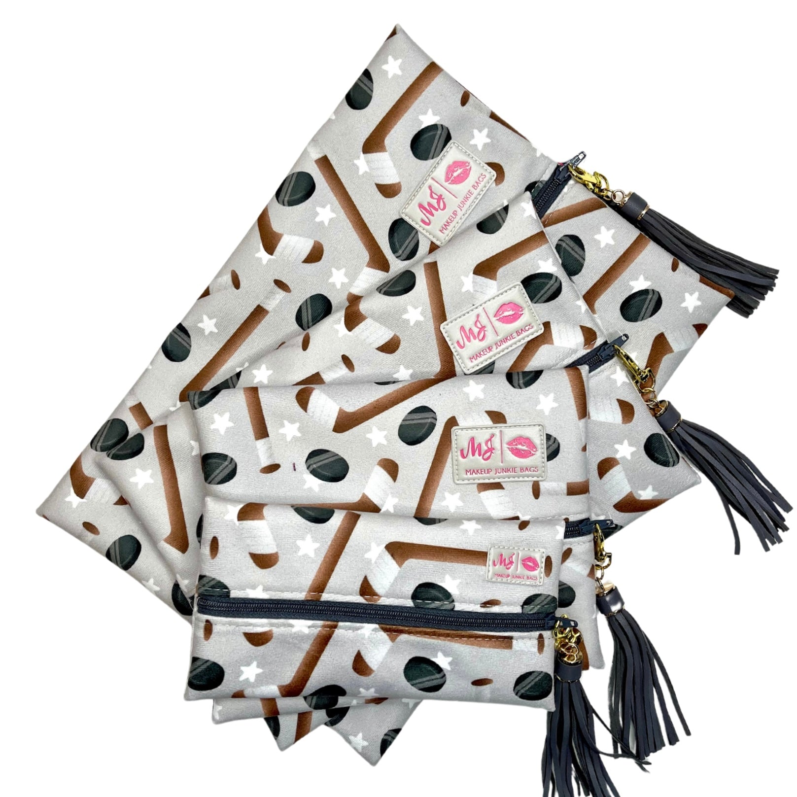 Makeup Junkie Bags Sports Fan Hockey