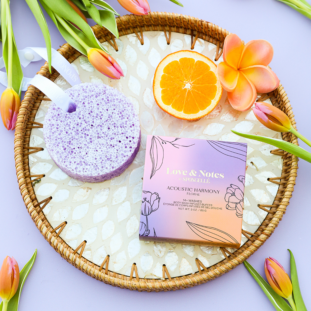 Body Wash Infused Buffer Acoustic Harmony | Love & Notes Body Buffer