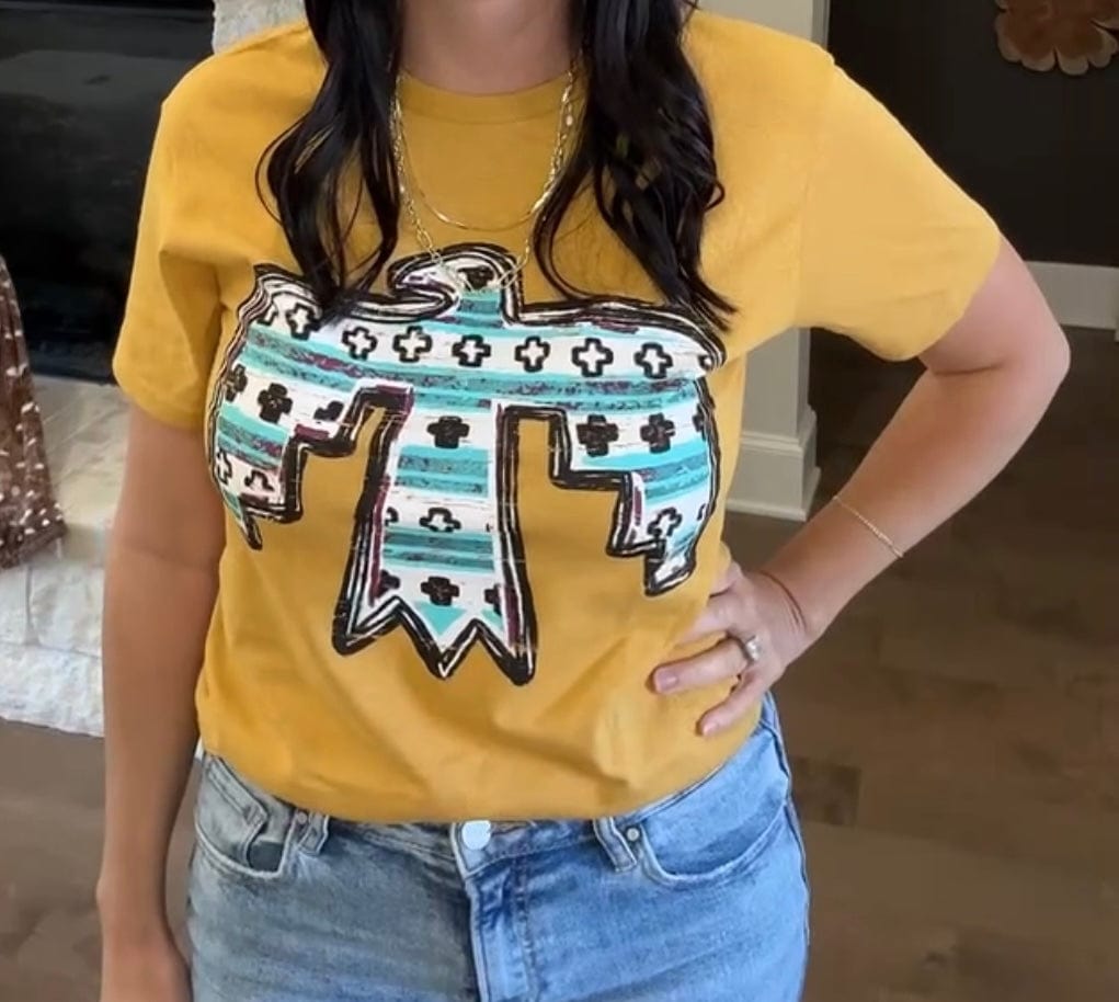 Women - Apparel - Shirts - T-Shirts Aztec Thunderbird Graphic Tee